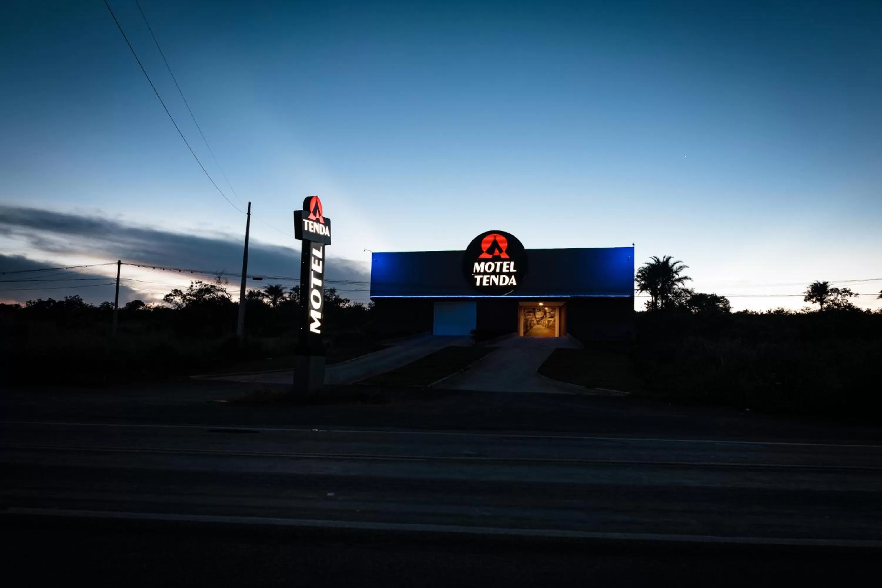 Facade/entrance in Motel Tenda