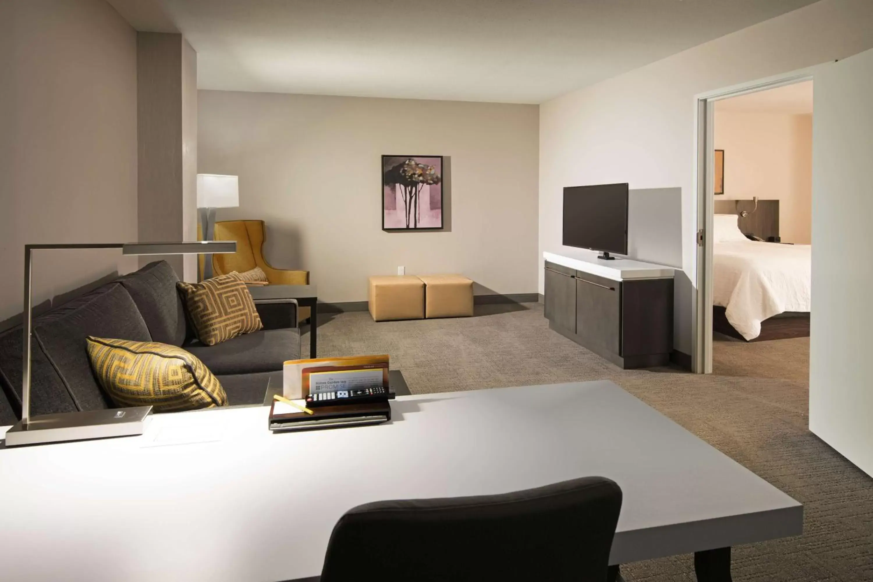 Bedroom, Seating Area in Hilton Garden Inn Las Colinas
