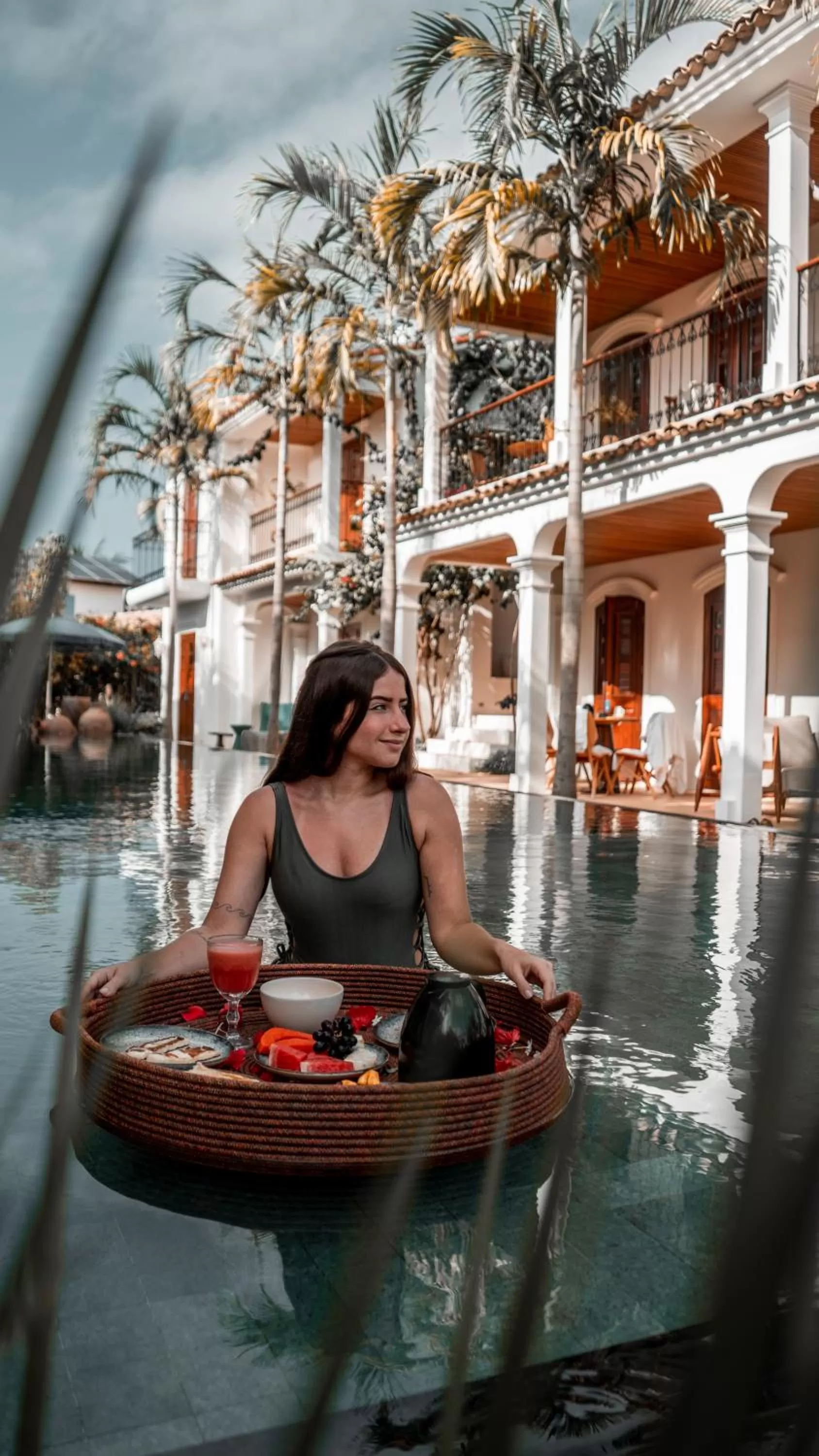 Pool view in Villa Canziani & Donato