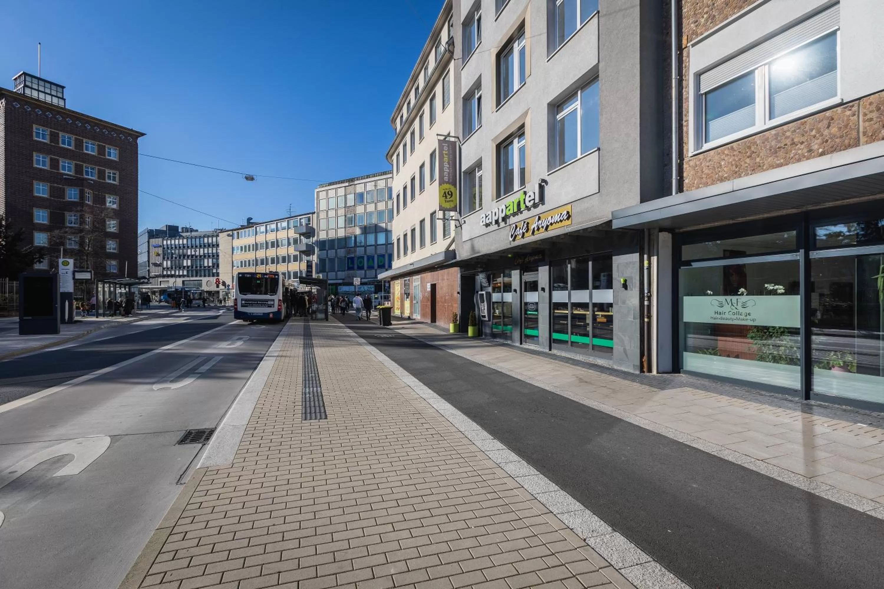 Property building in Aappartel City Center - kontaktloser Check-in 24h