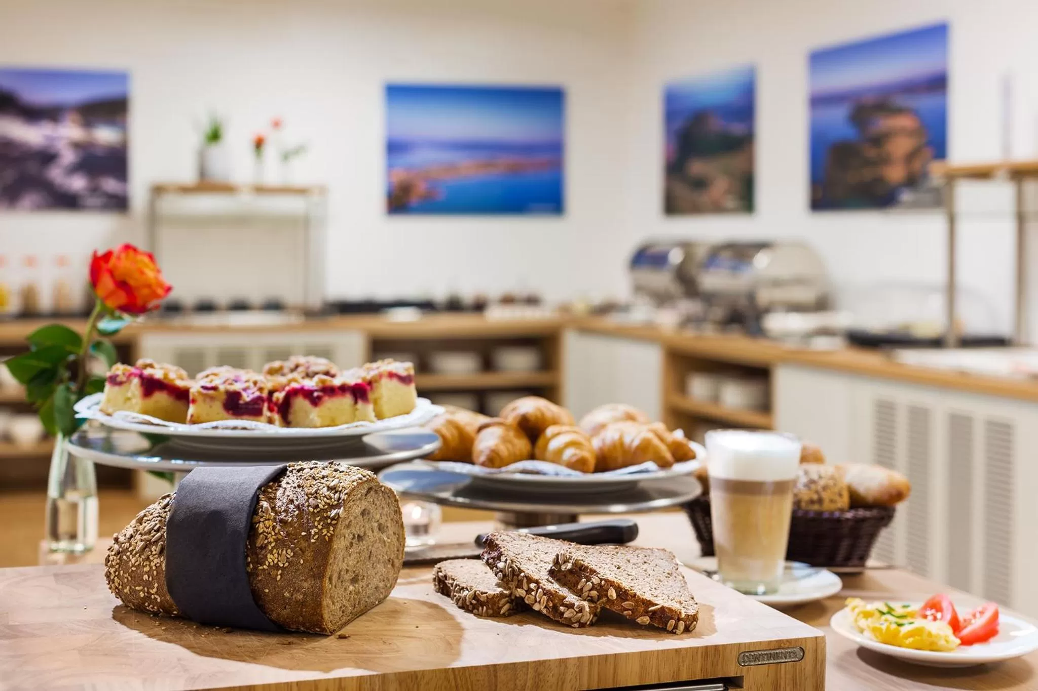 Buffet breakfast in Hotel Trezor