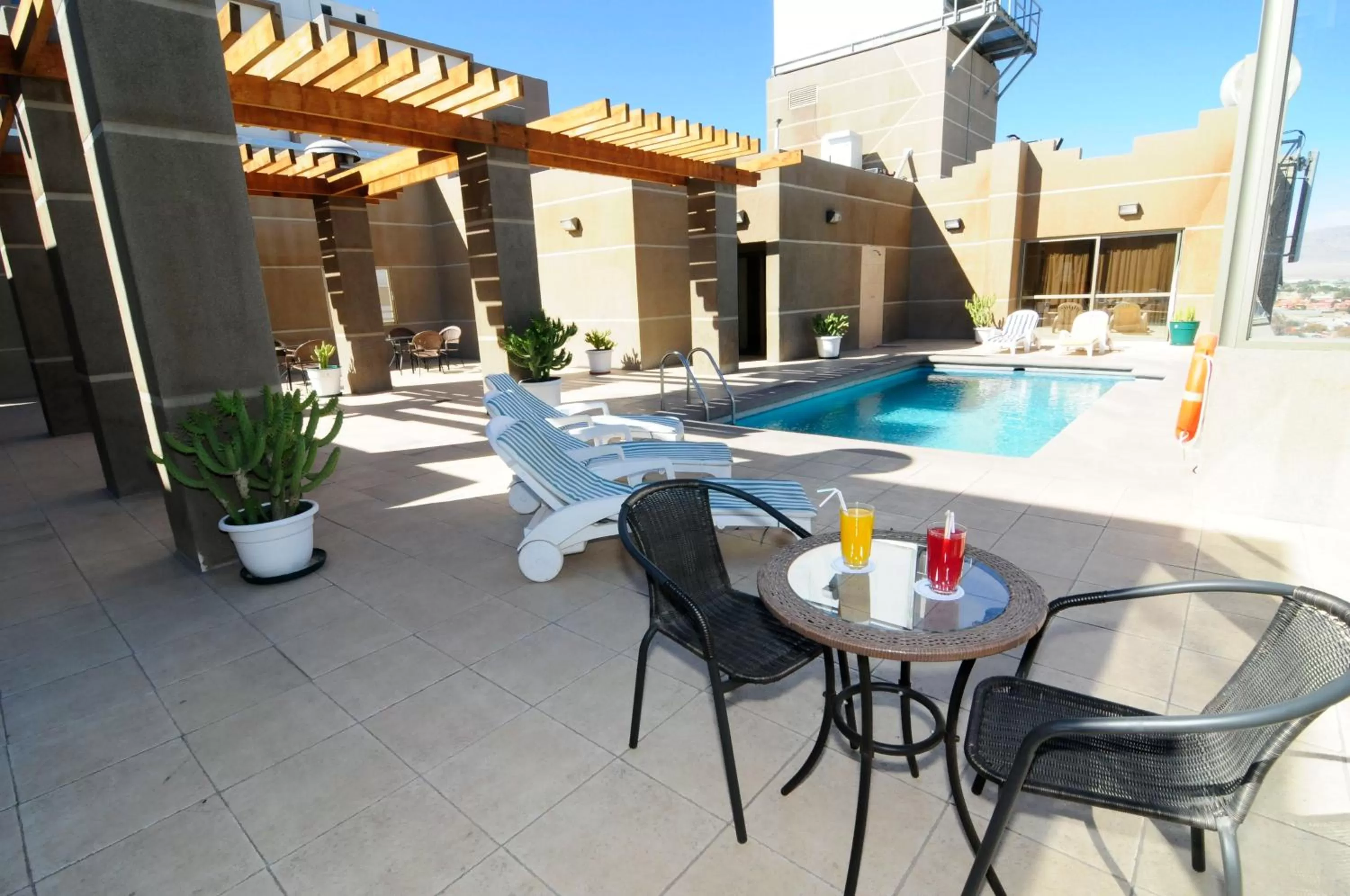 Swimming pool in Hotel Diego De Almagro Calama