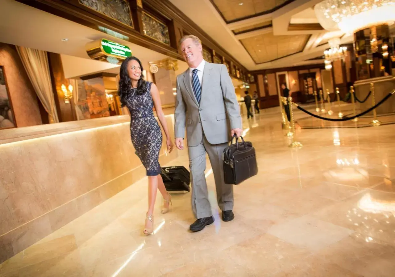 Lobby or reception in Silver Legacy Reno Resort Casino at THE ROW