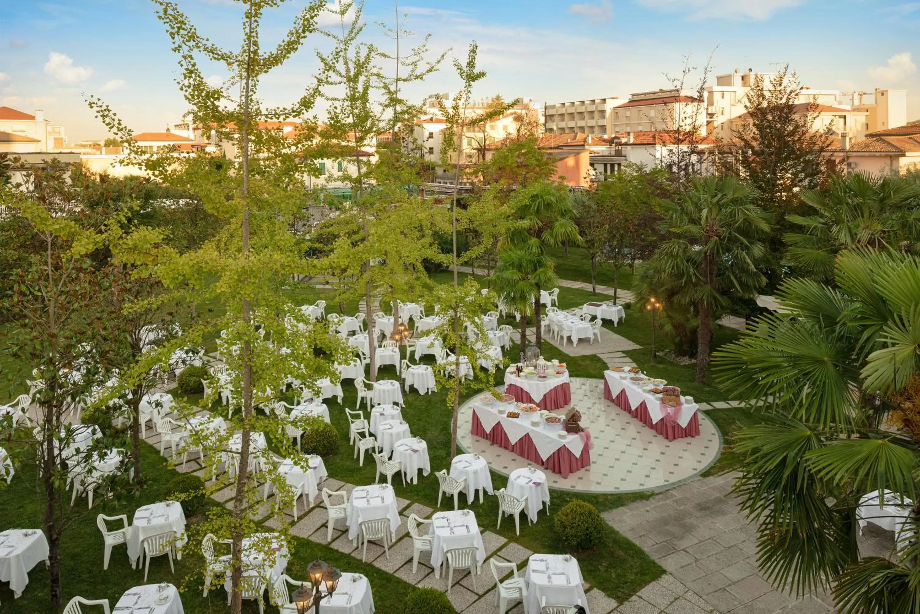 Garden, Bird's-eye View in Hotel Savoia Thermae & SPA