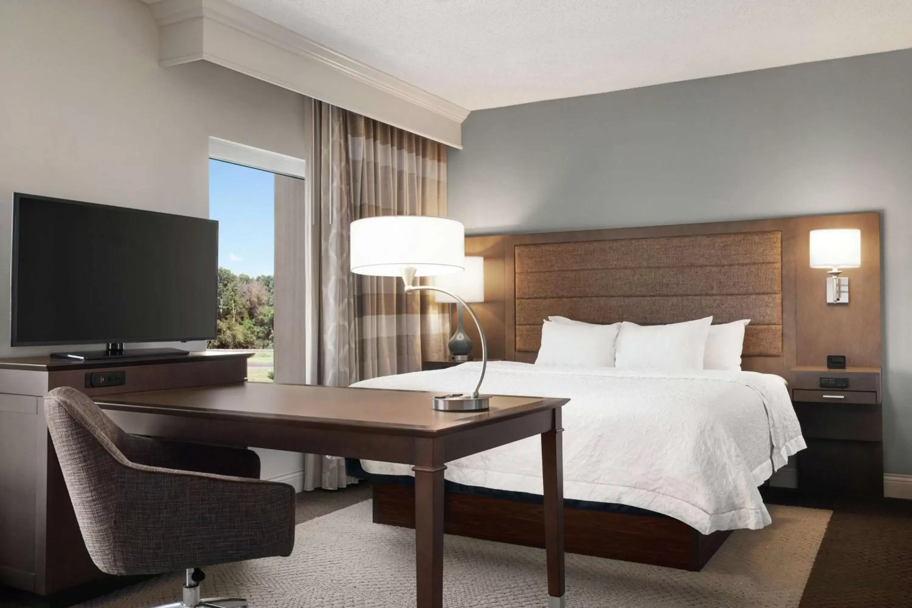 Bedroom in Hampton Inn & Suites Montgomery-EastChase