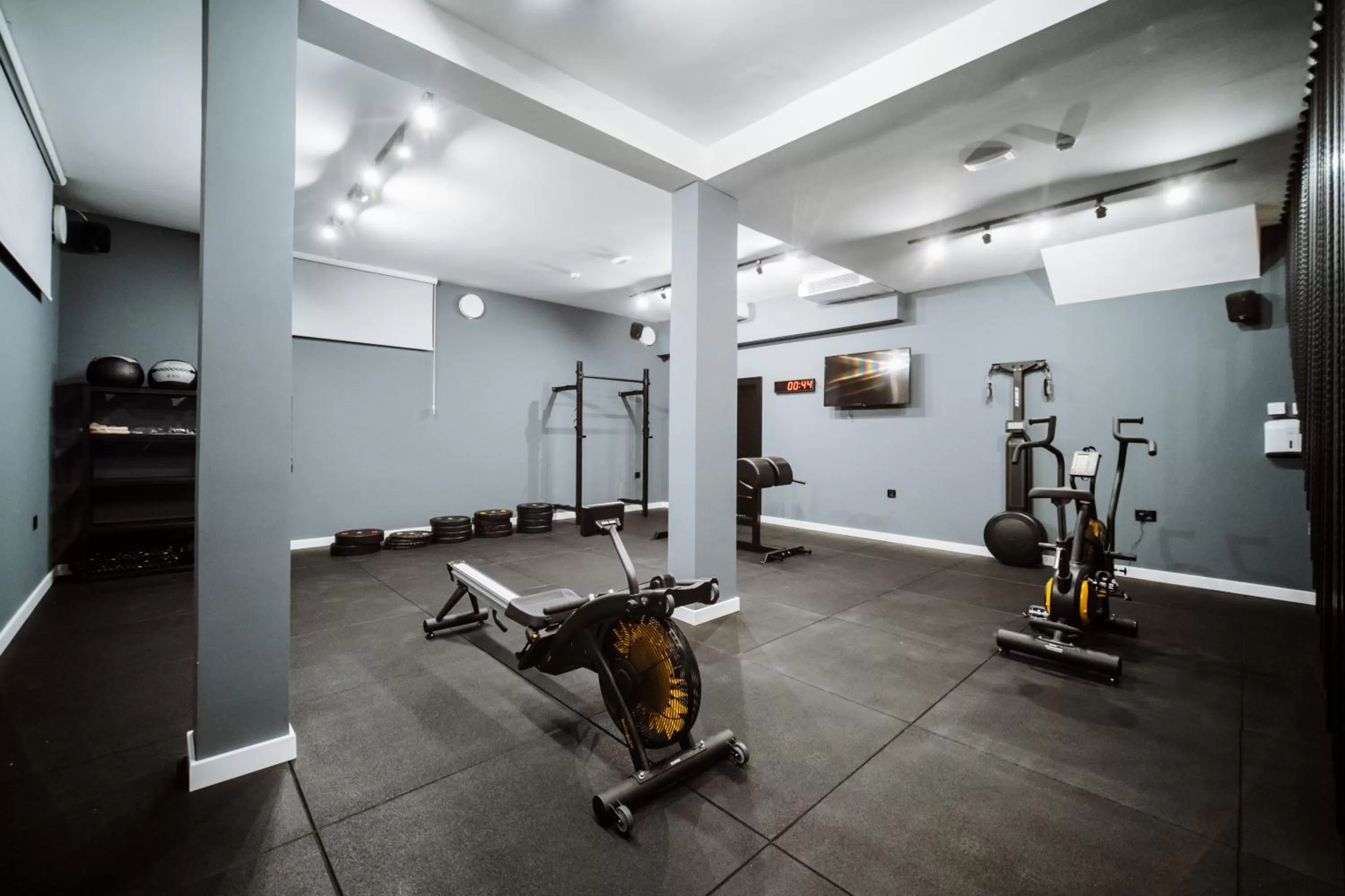 Fitness centre/facilities in Hotel Barcode Wellness & Spa