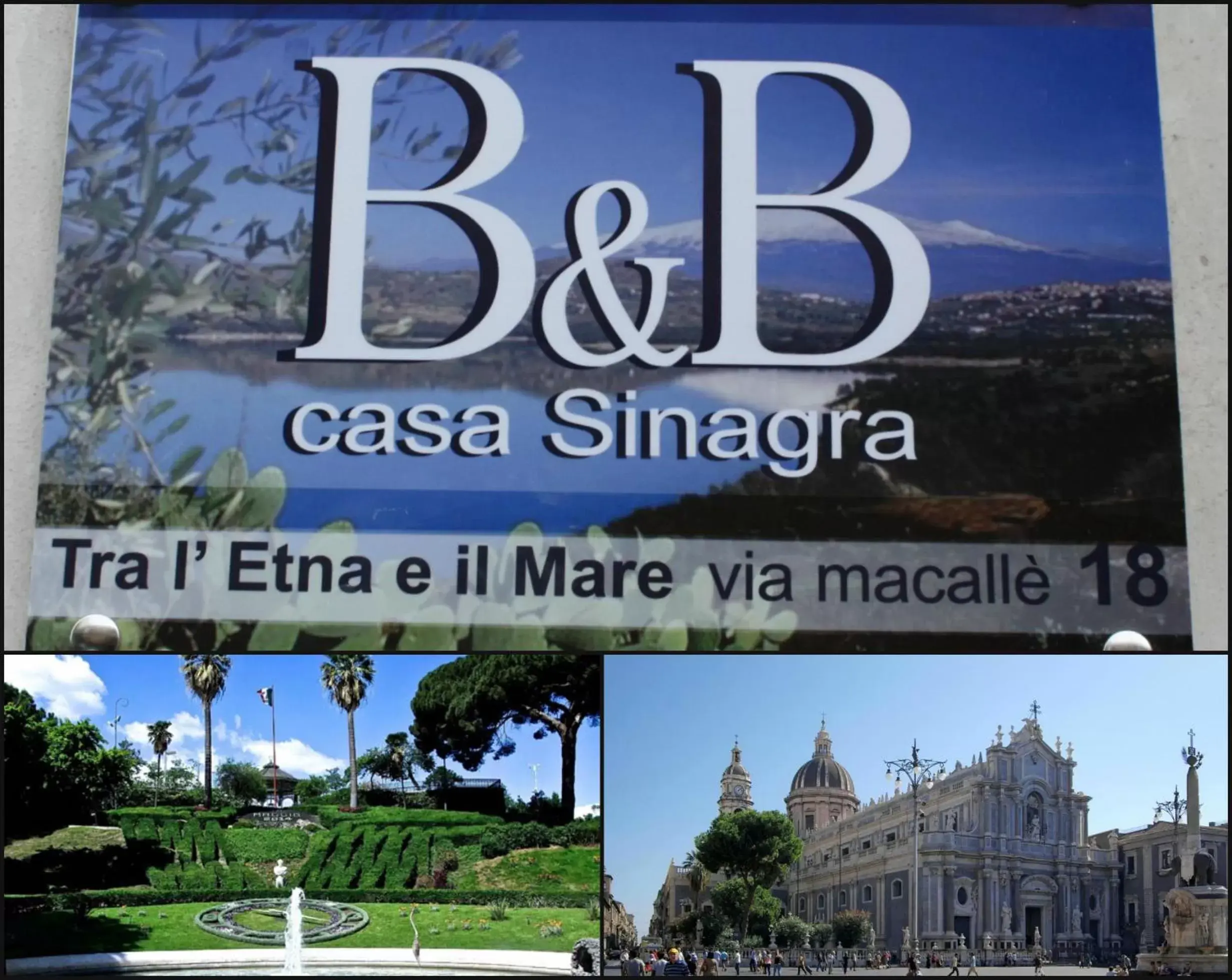 Property logo or sign in Tra L'Etna E Il Mare B&B