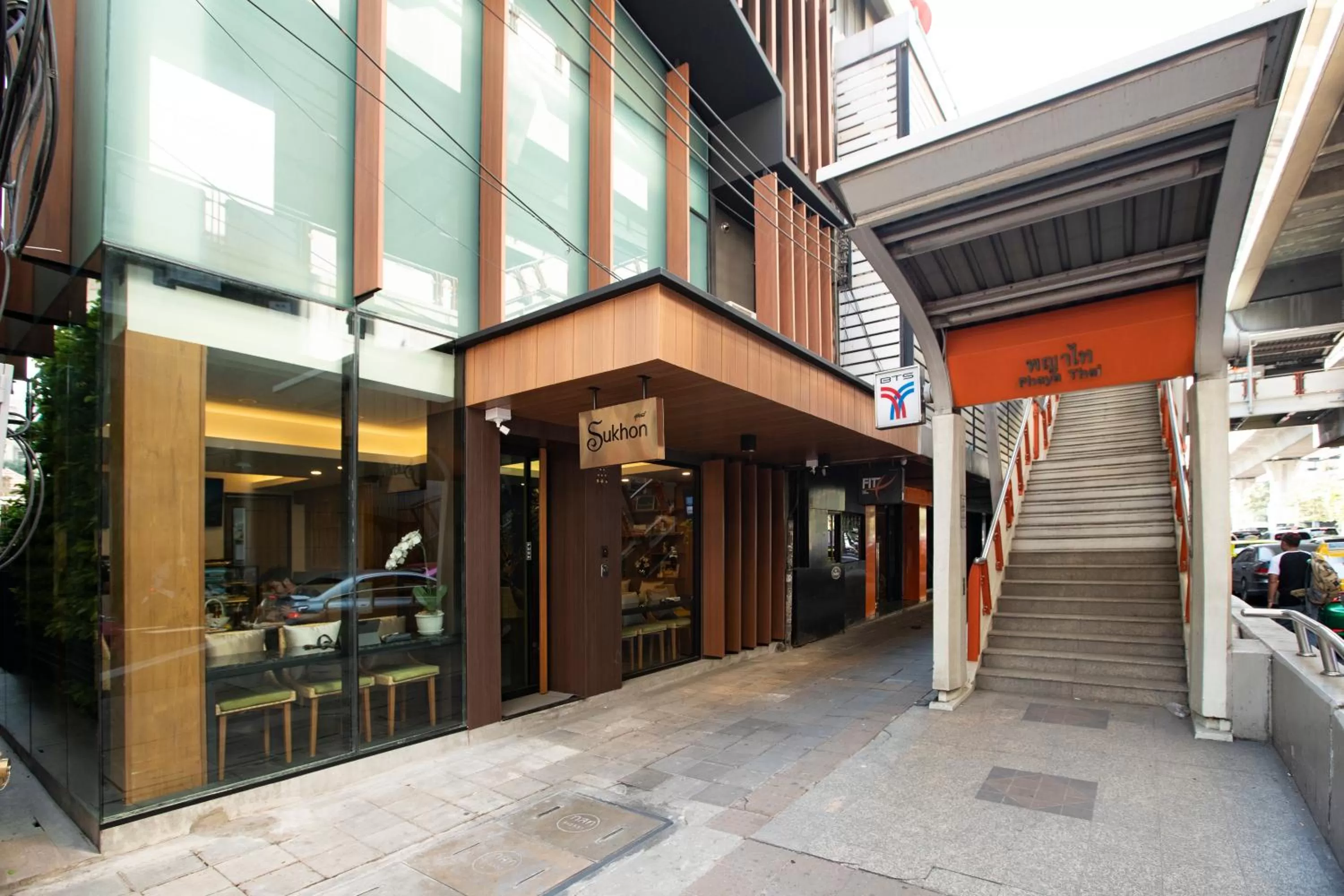 Facade/entrance in Sukhon Hotel - SHA Plus