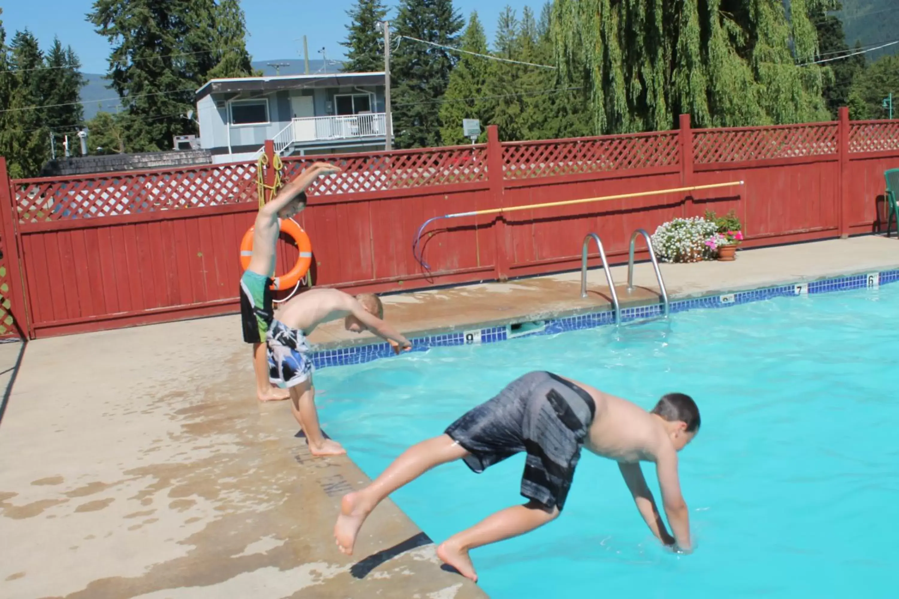 Swimming Pool in Paradise Motel