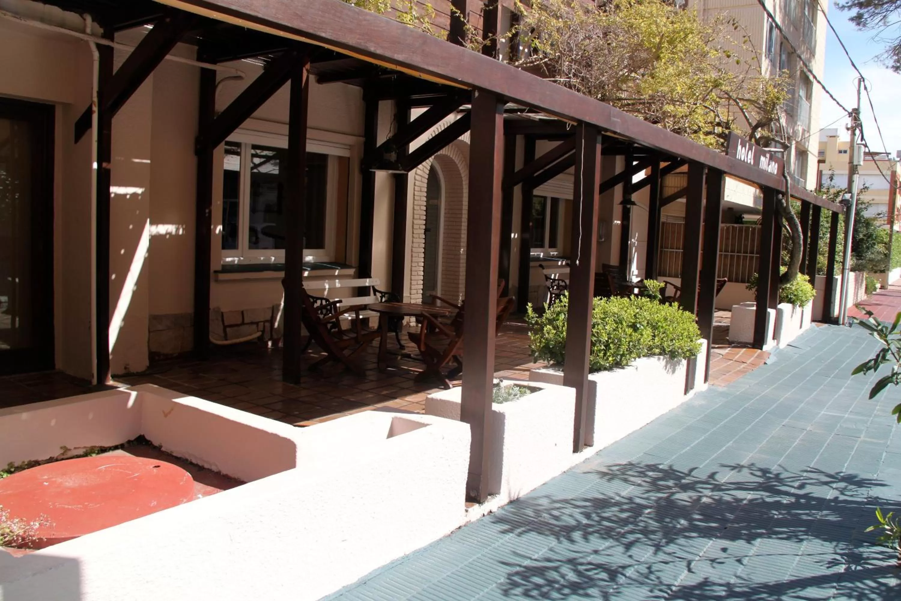 Facade/entrance in Hotel Milano