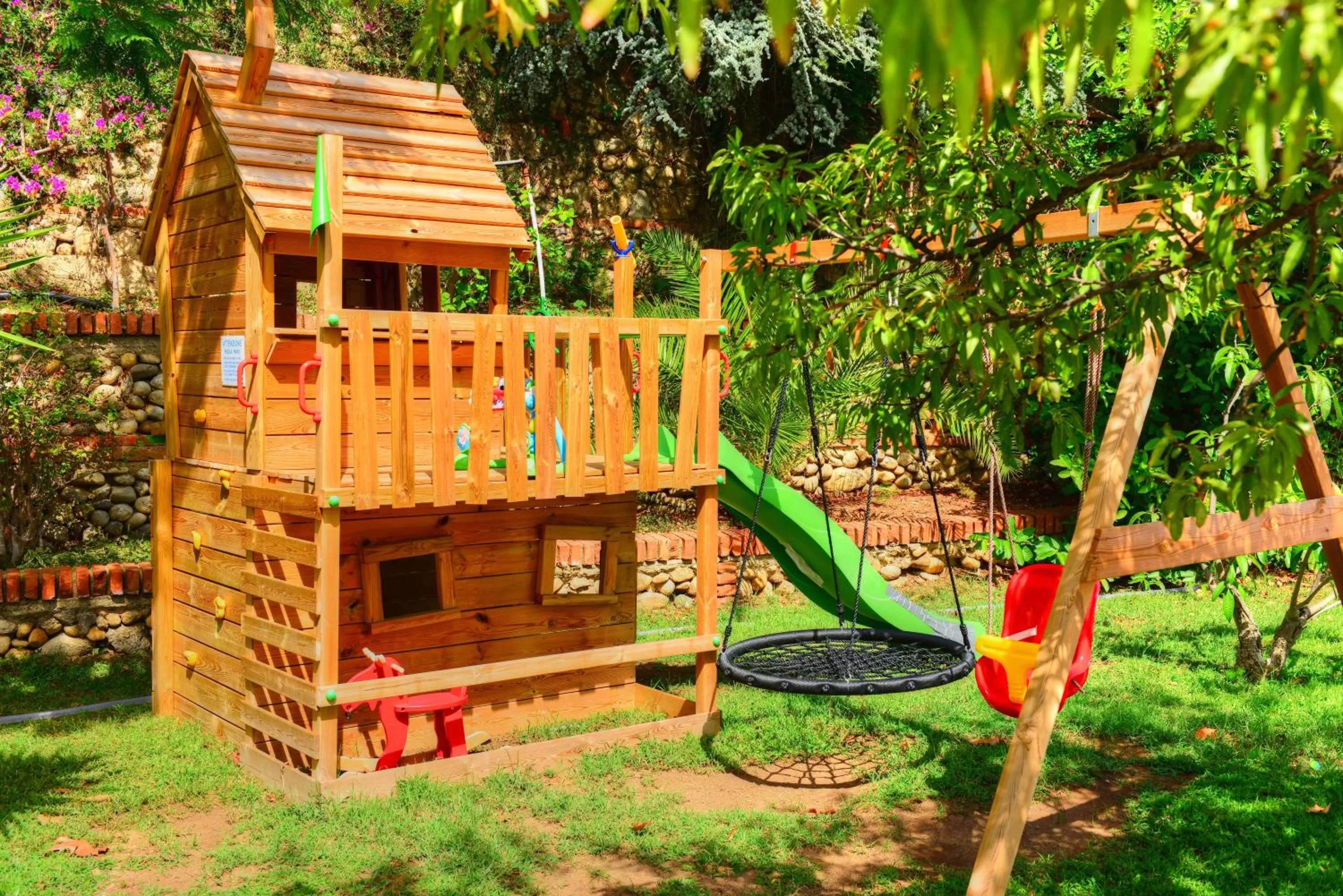 Natural landscape in Villa Scilla e Cariddi