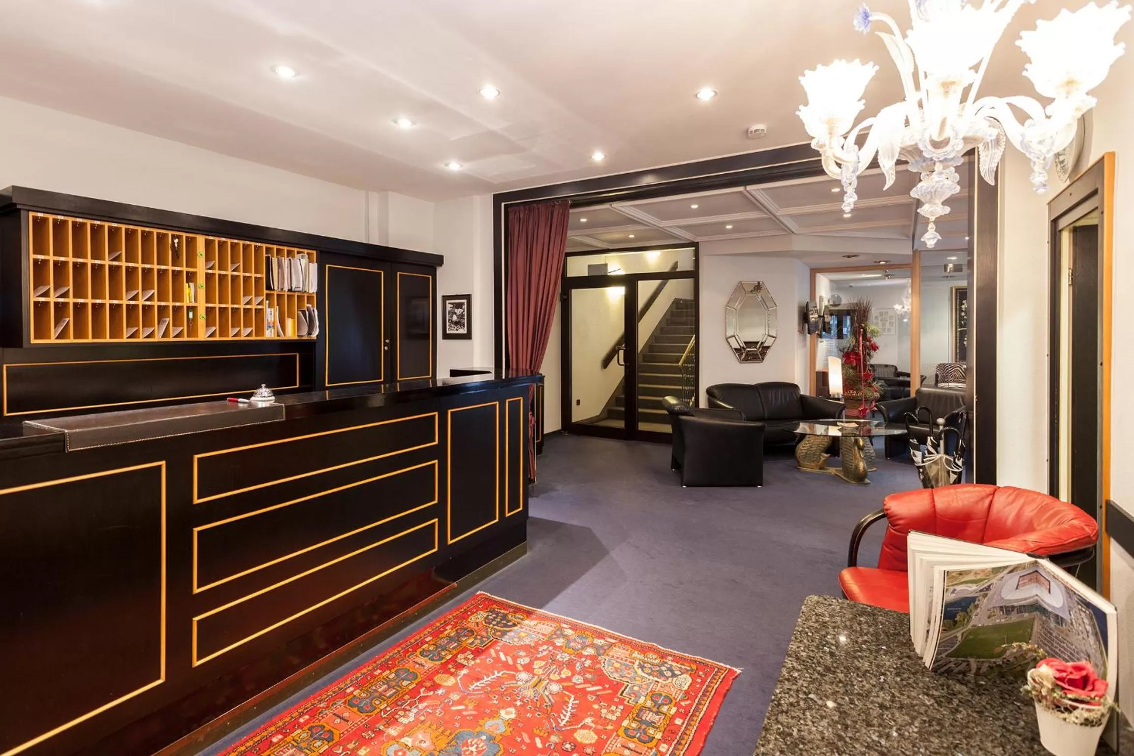 Lobby or reception in Centro Hotel Goya Wolfsburg City, Trademark Collection by Wyndham