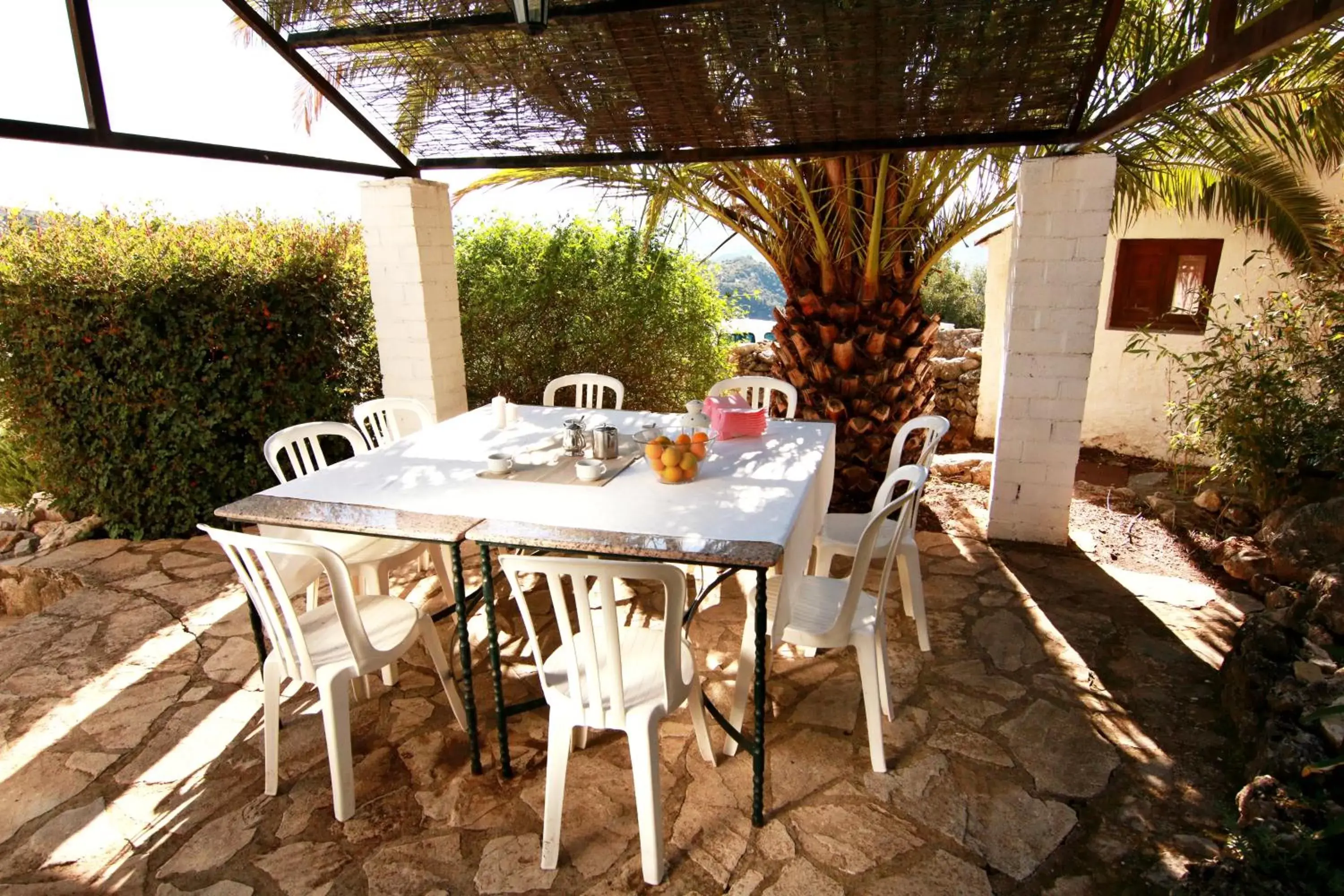 Garden, Restaurant/Places to Eat in Casas Rurales Los Algarrobales