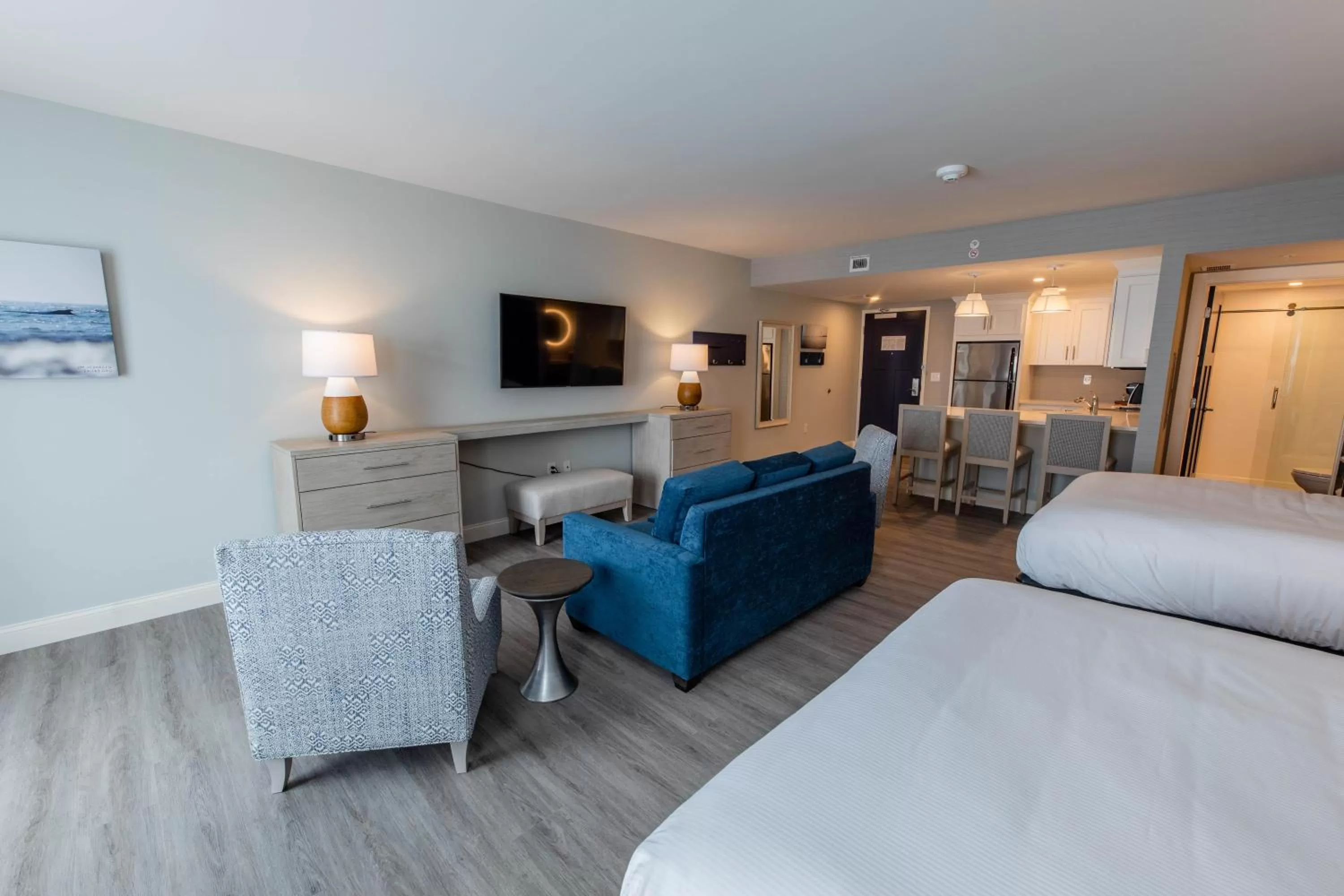 Seating area, Bed in Hotel LBI