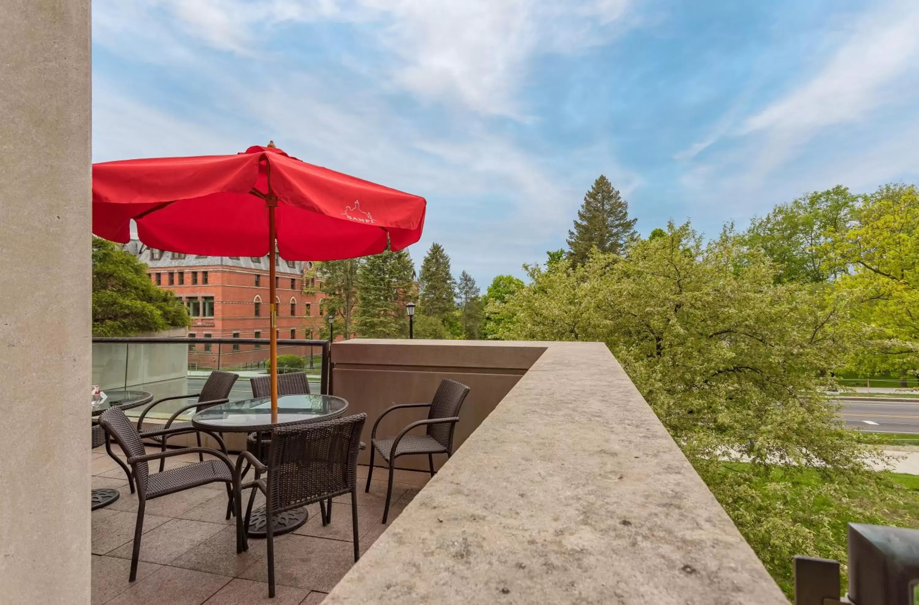 Balcony/Terrace in The Statler Hotel at Cornell University