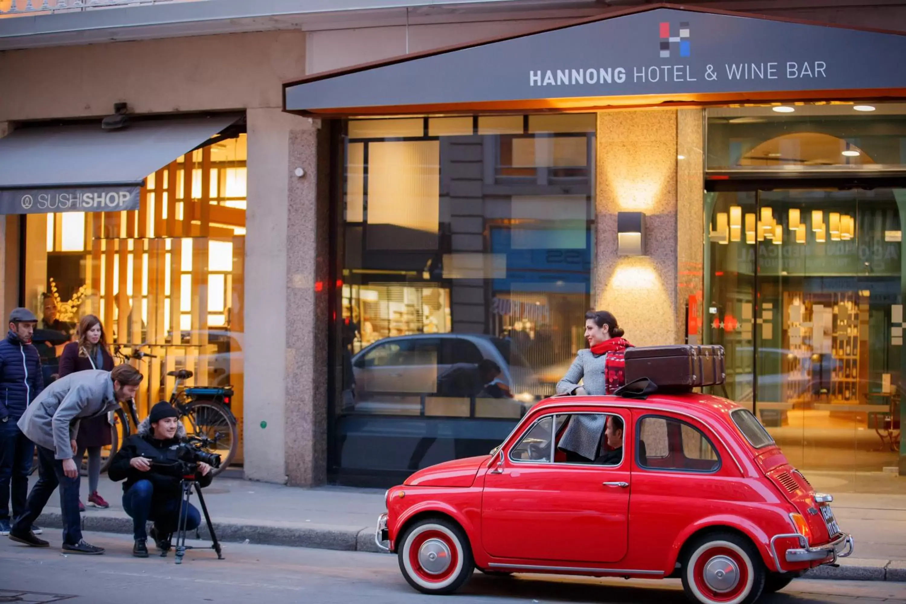 Facade/entrance in HANNONG Hotel & Wine Bar