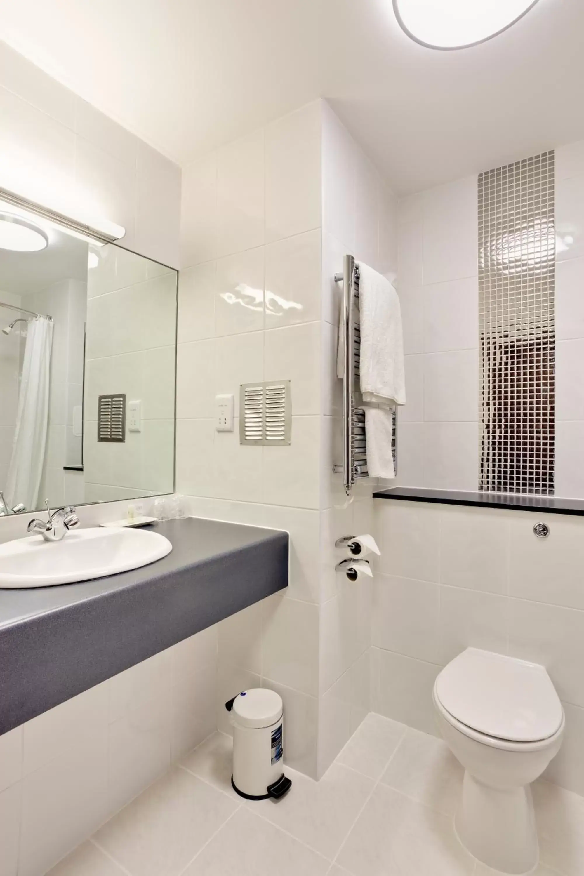 Bathroom in Best Western Plough and Harrow Hotel