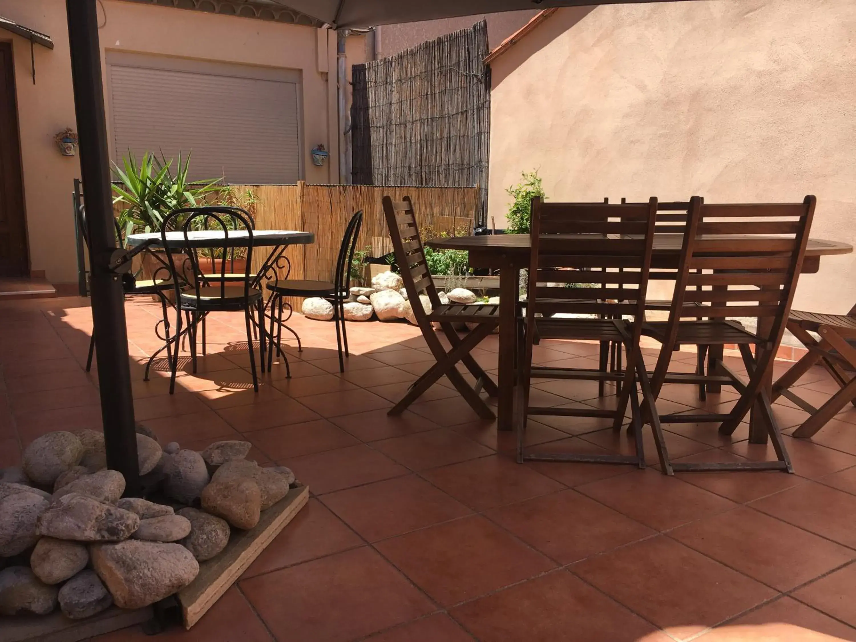 Balcony/Terrace in Hotel Le Centre