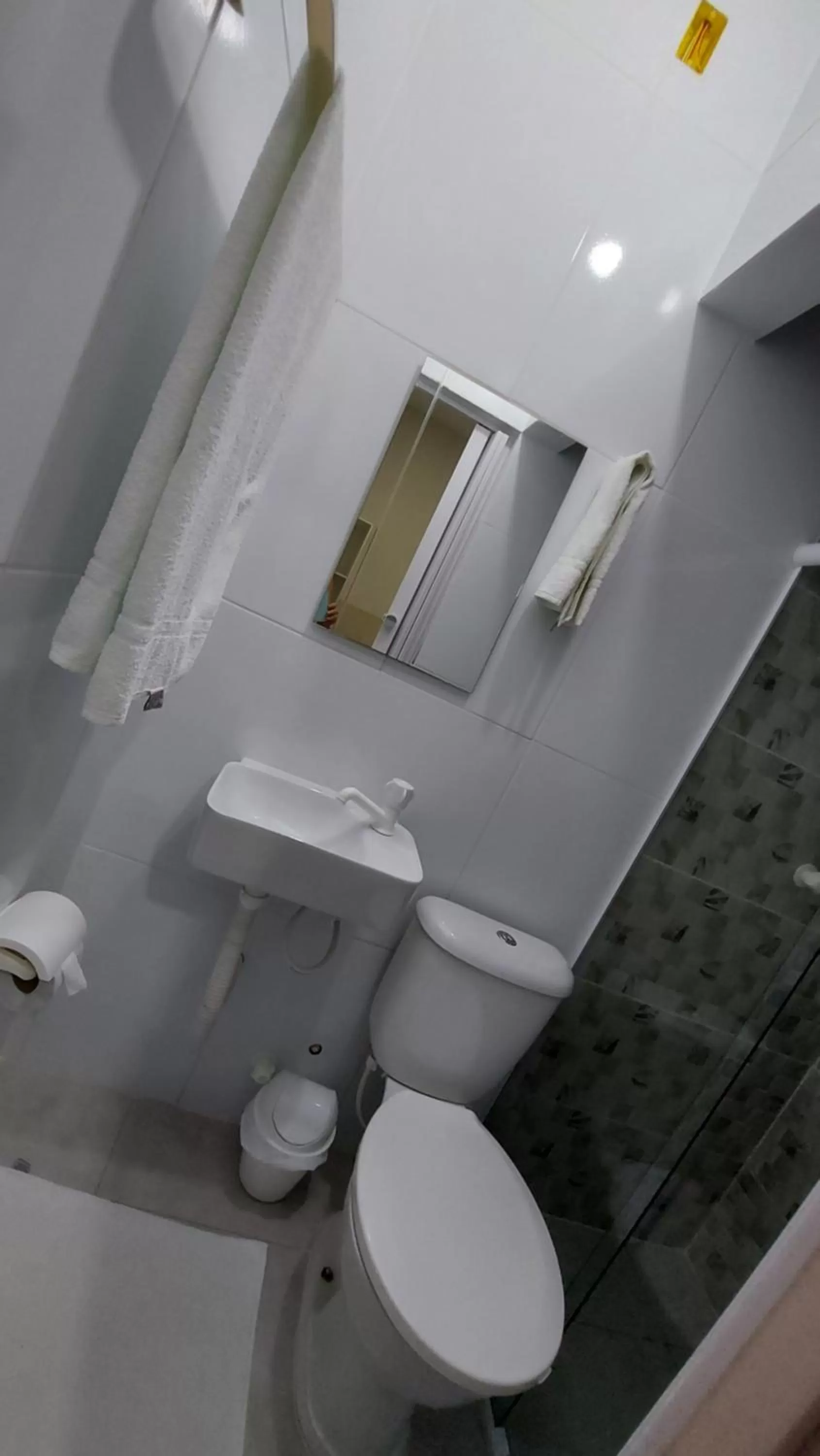 Toilet in Mini suíte Atitude centro de Maragogi ao lado de ponto rodoviário