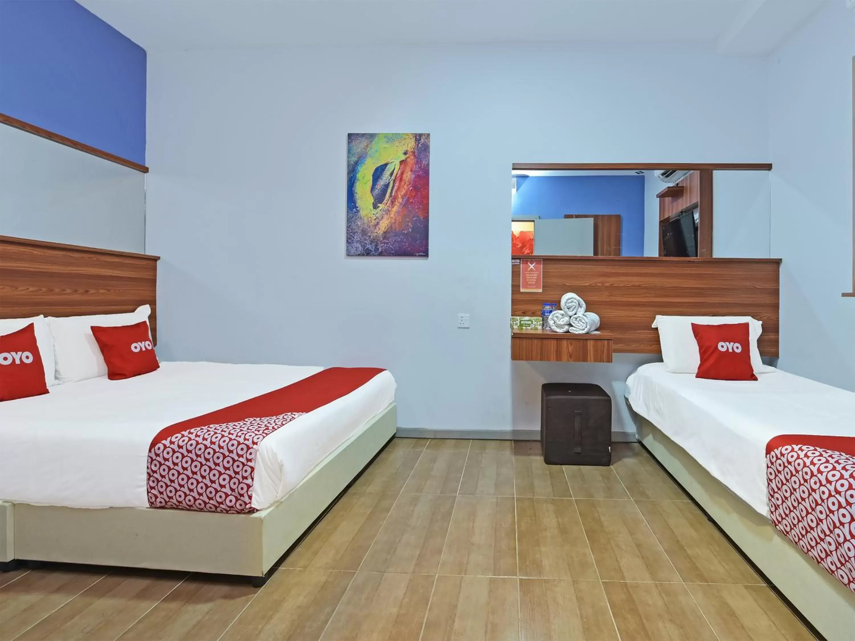 Bedroom, Bed in OYO 768 Fajar Baru Boutique Hotel
