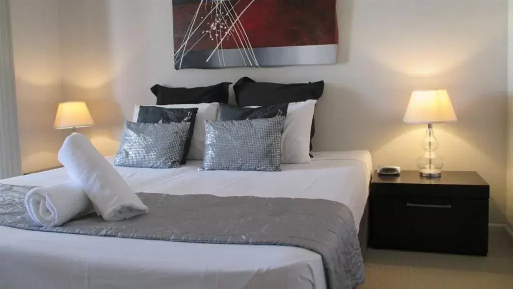 Bed in Edge Apartments Cairns