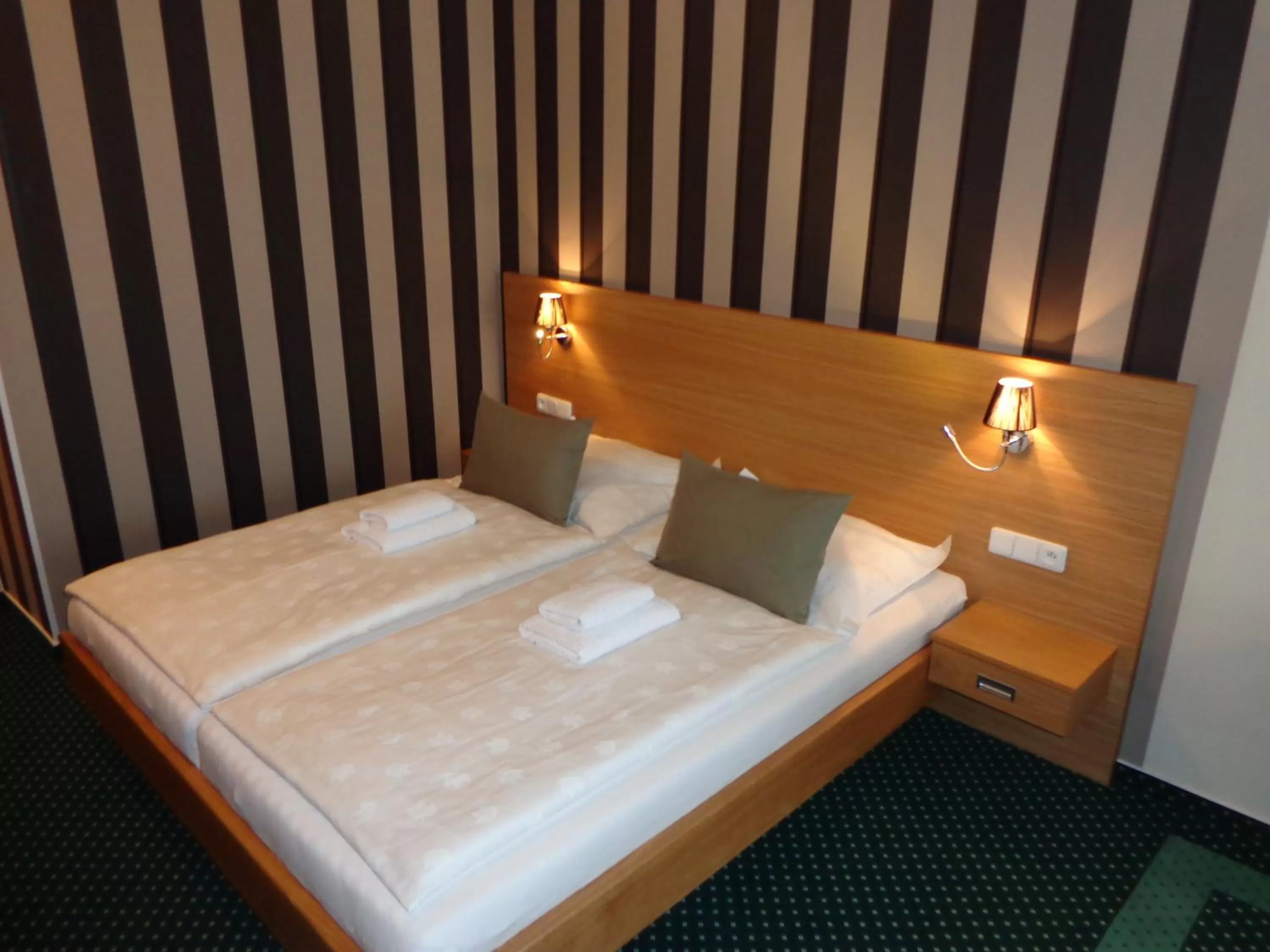 Bedroom, Bed in Hotel Vacek Pod Věží