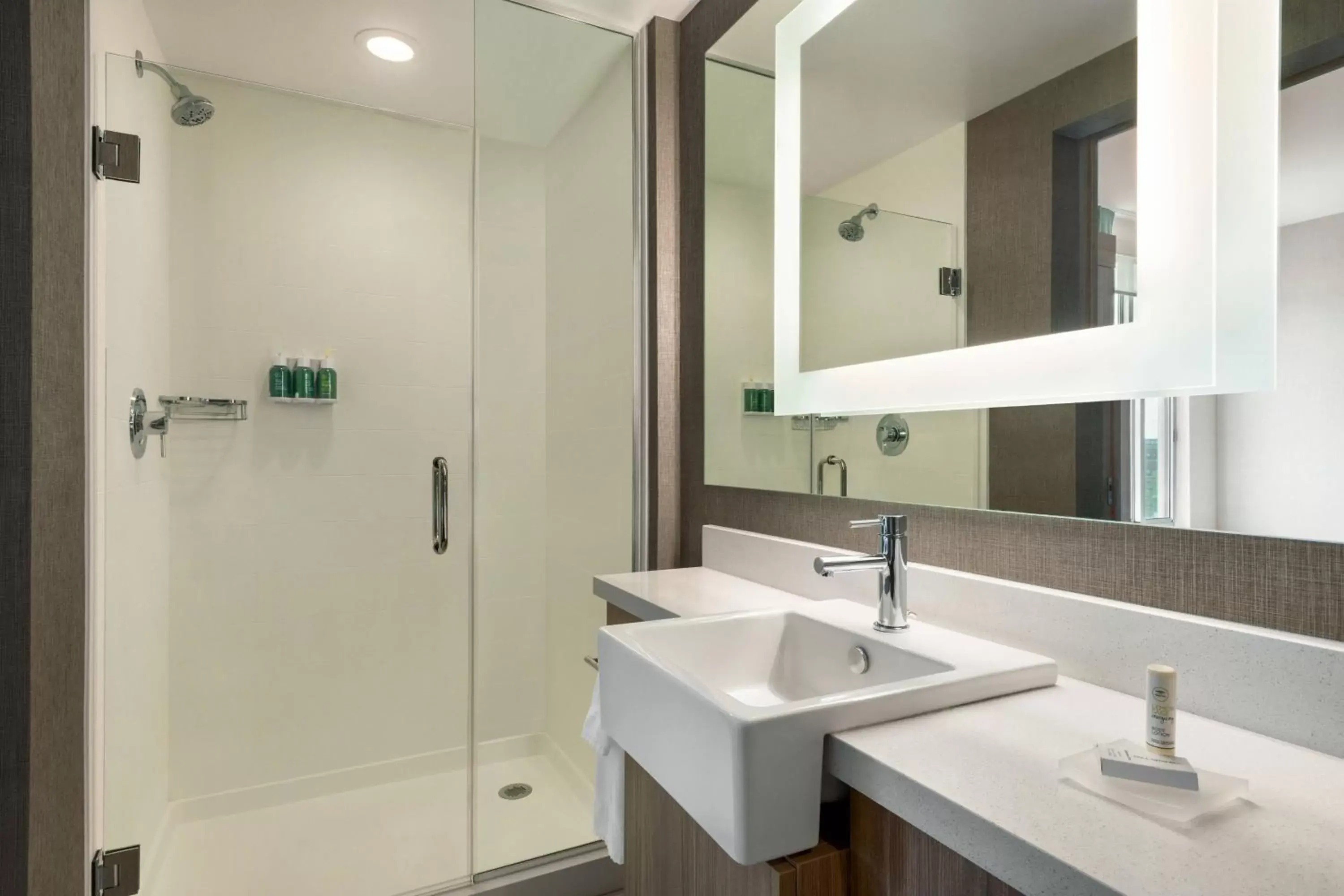 Bathroom in SpringHill Suites by Marriott Milwaukee West/Wauwatosa