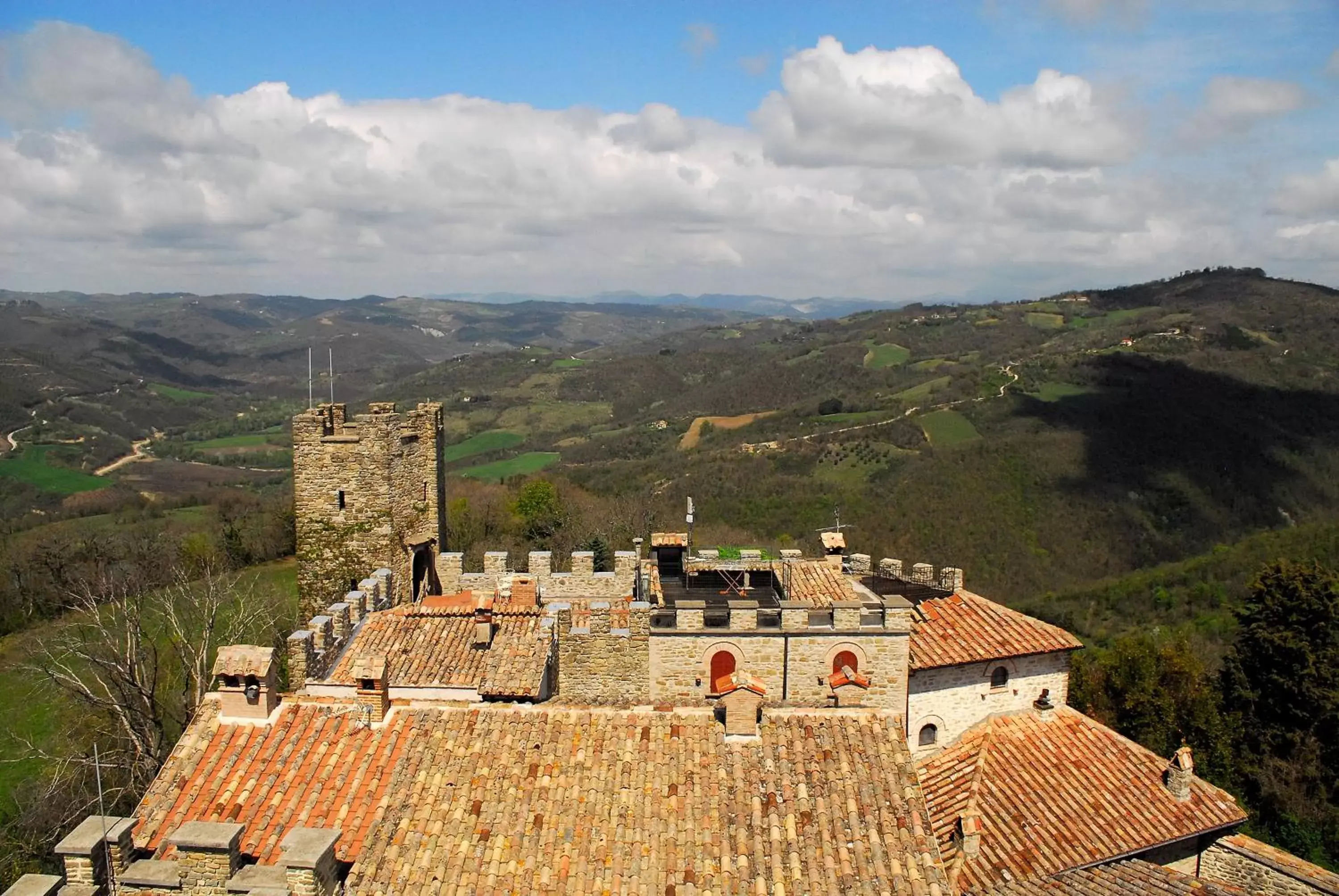 View (from property/room), Bird's-eye View in Castello Di Giomici