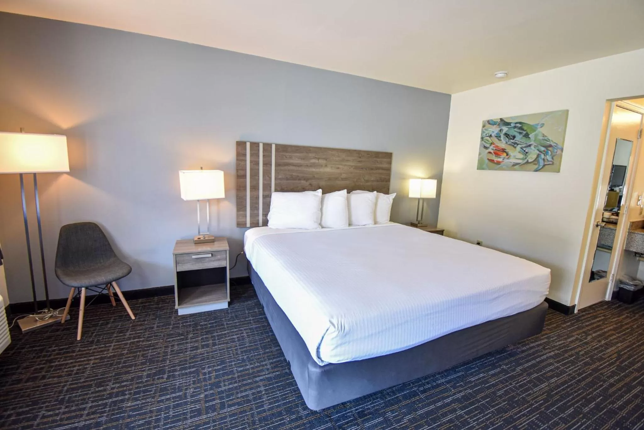 Bed in St. Michaels Inn