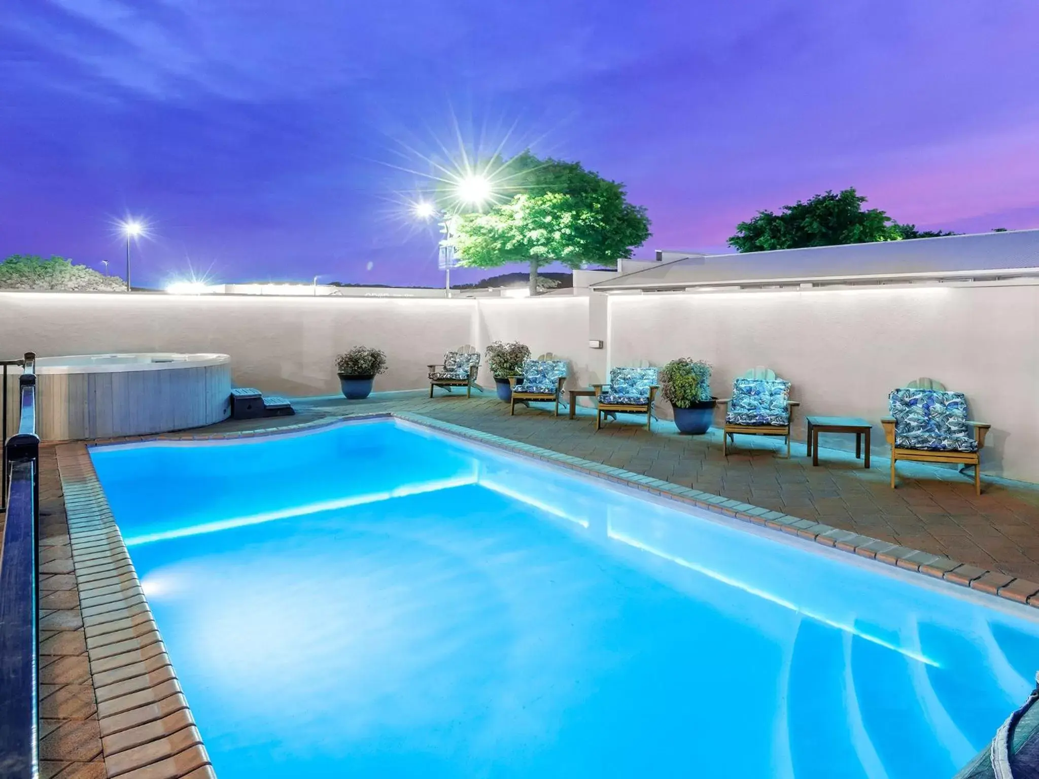 Swimming pool in JetPark Hotel Rotorua Swimming pool in JetPark Hotel Rotorua