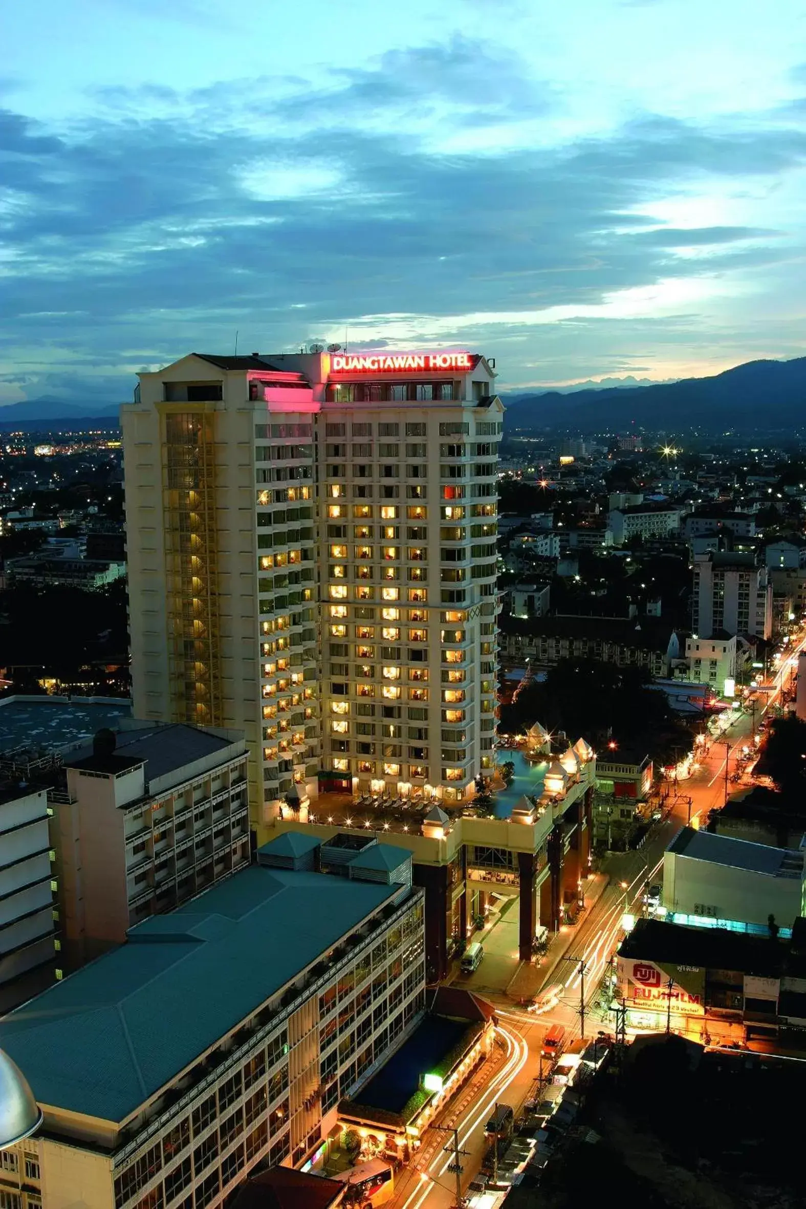 City view, Bird's-eye View in Duangtawan Hotel Chiang Mai -SHA Extra Plus