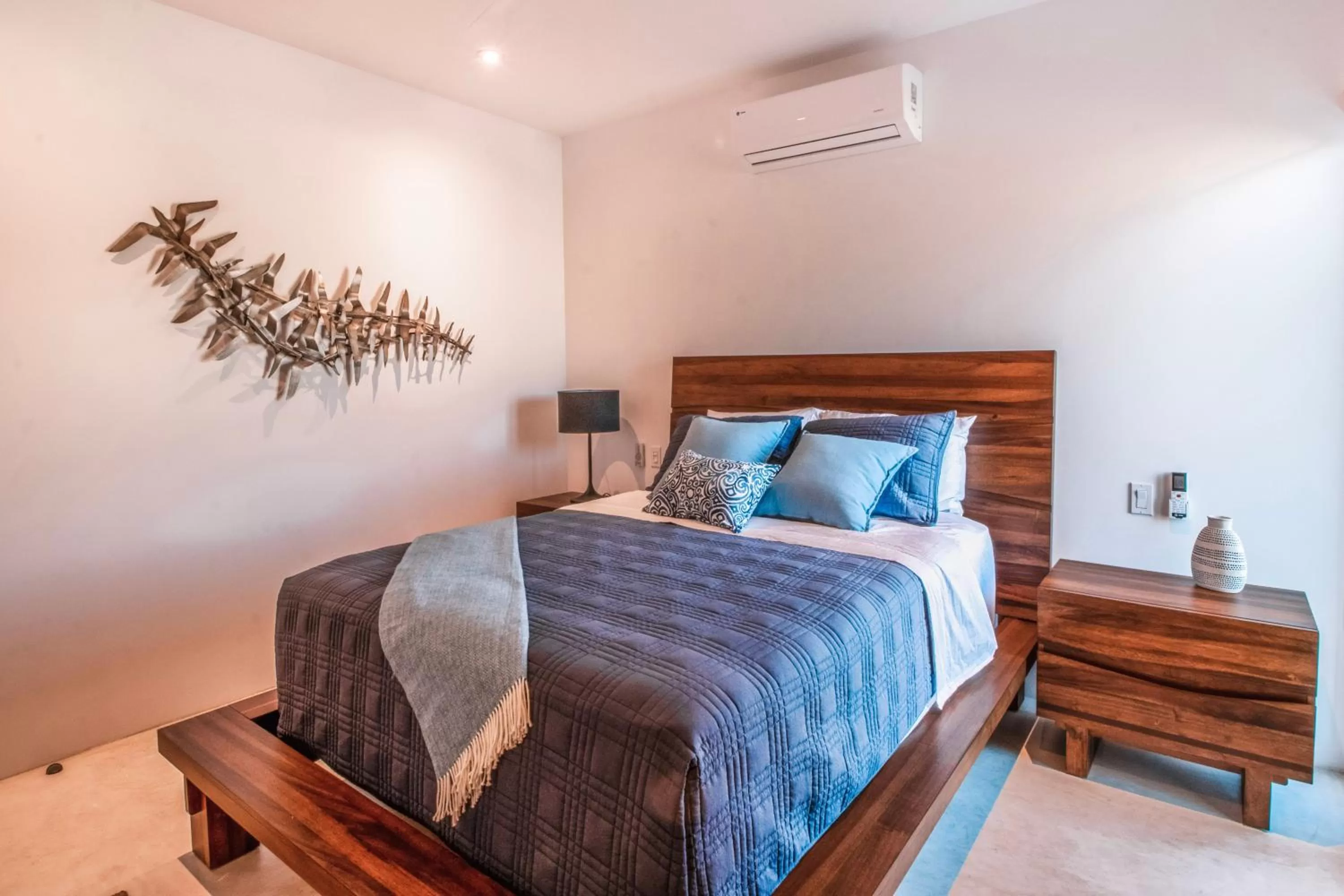 Bed in Cerritos Surf Residences