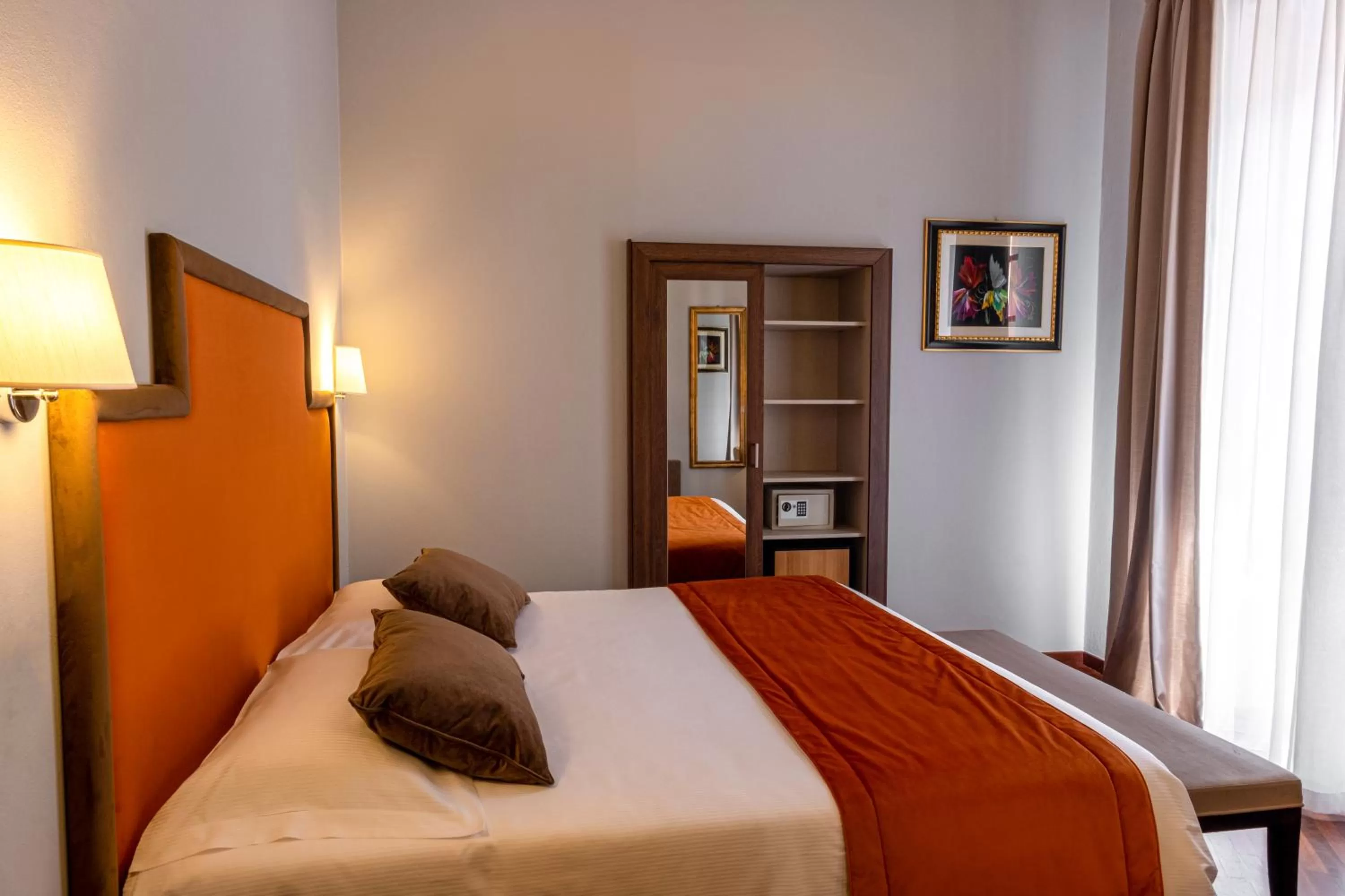 Bed in Bosone Palace