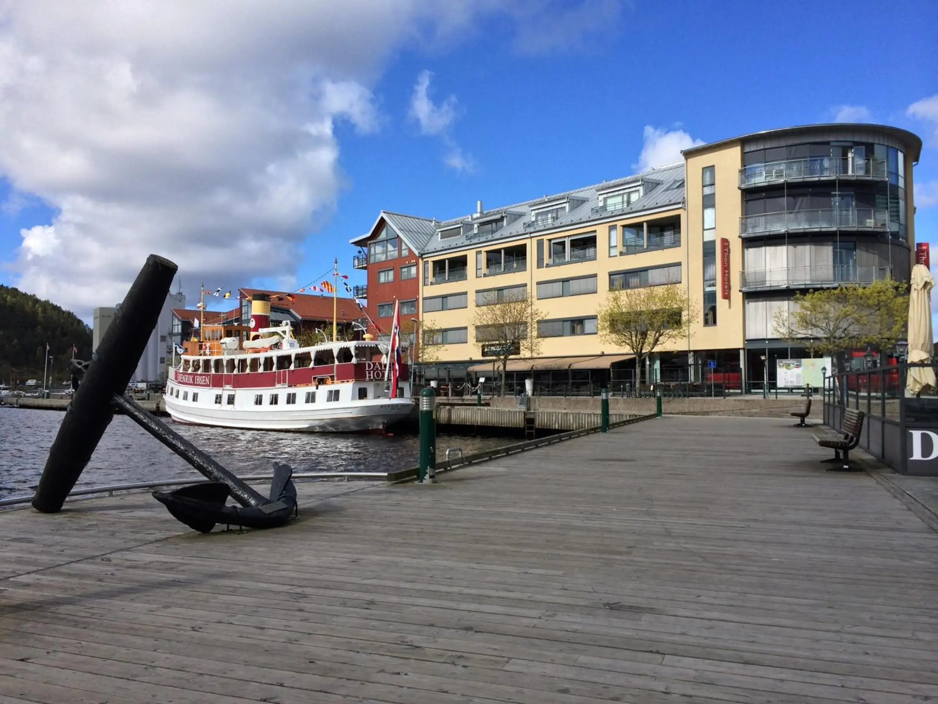 Bird's eye view, Property Building in Thon Hotel Halden