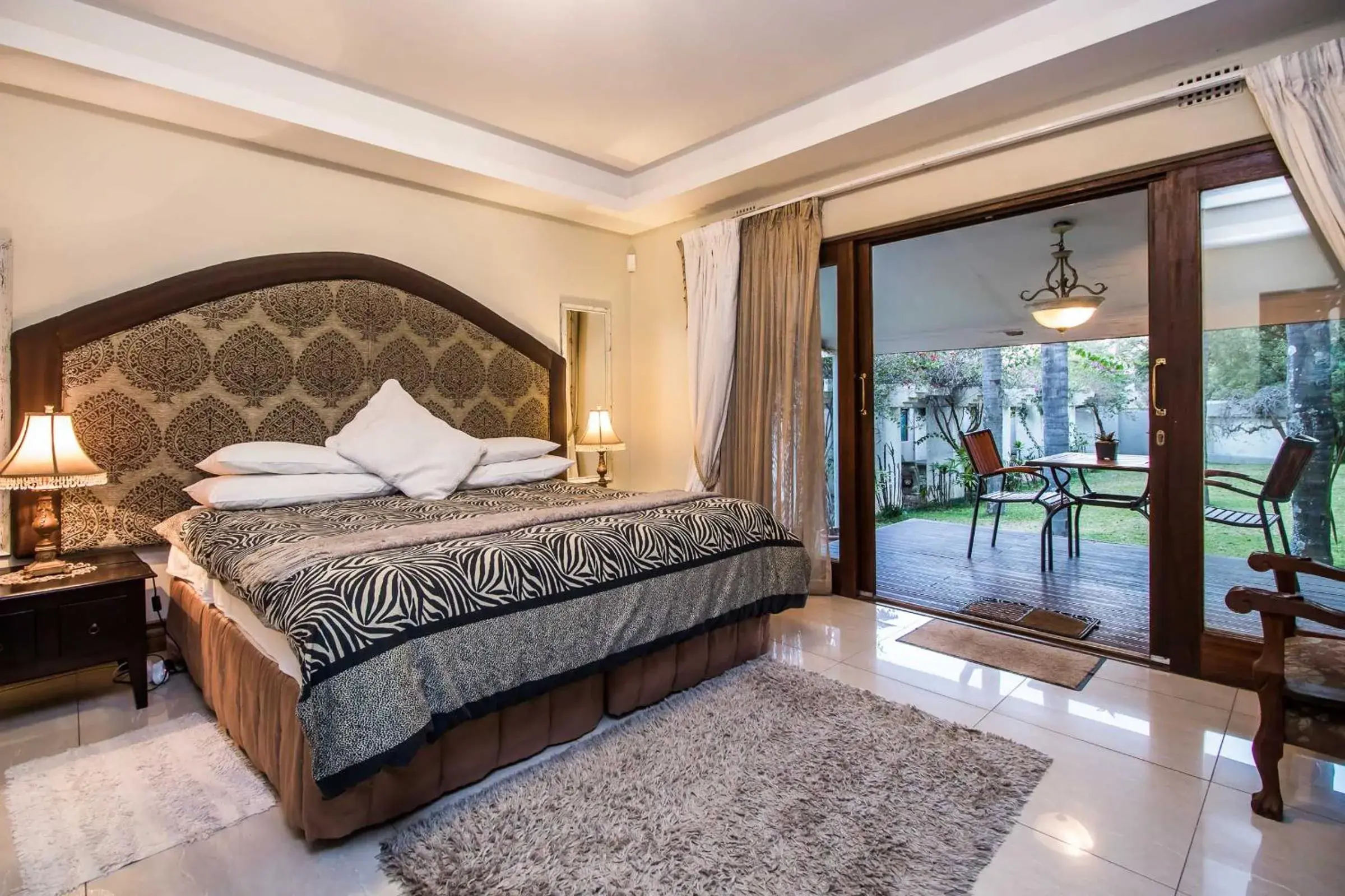 Bed in Villa Amor
