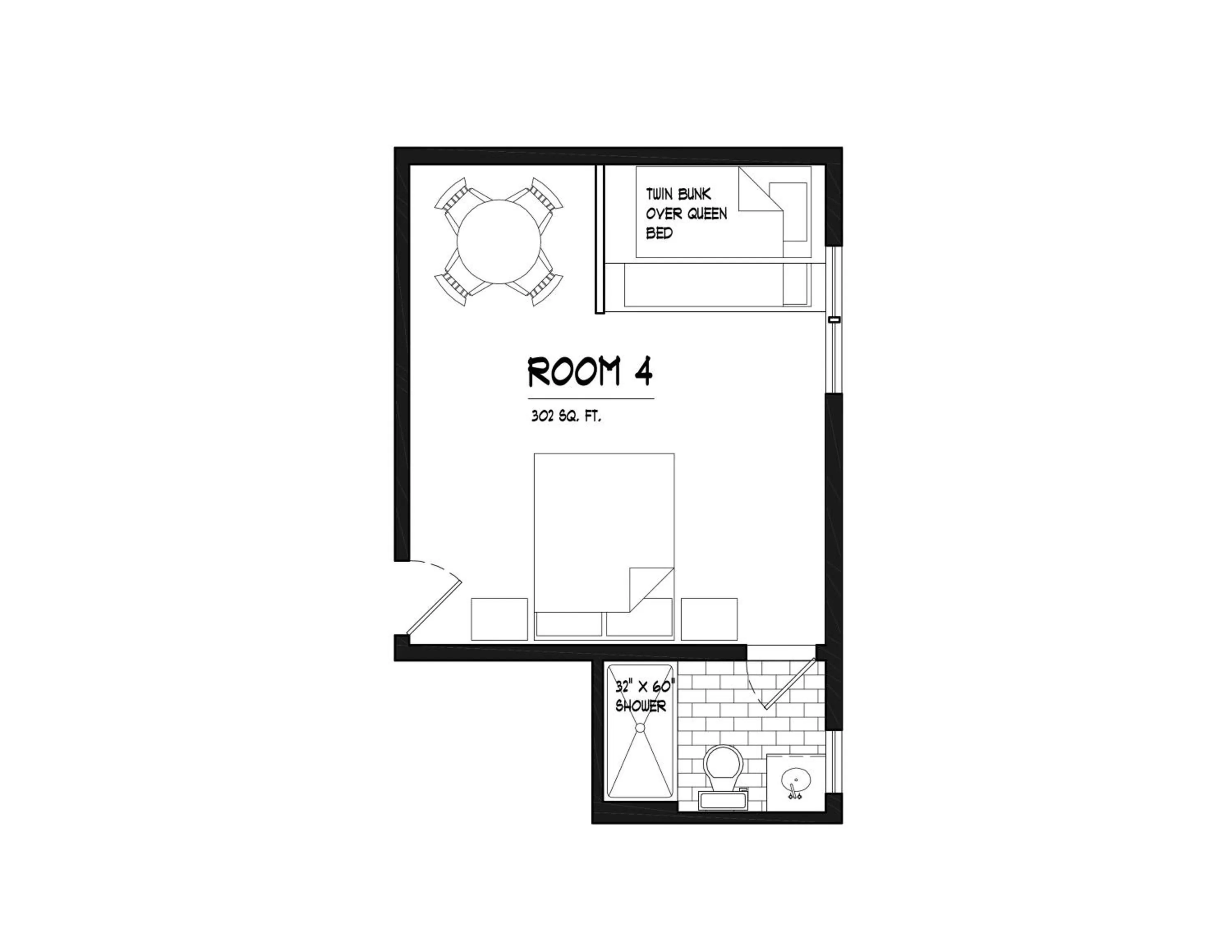 Floor Plan in Main and Mountain