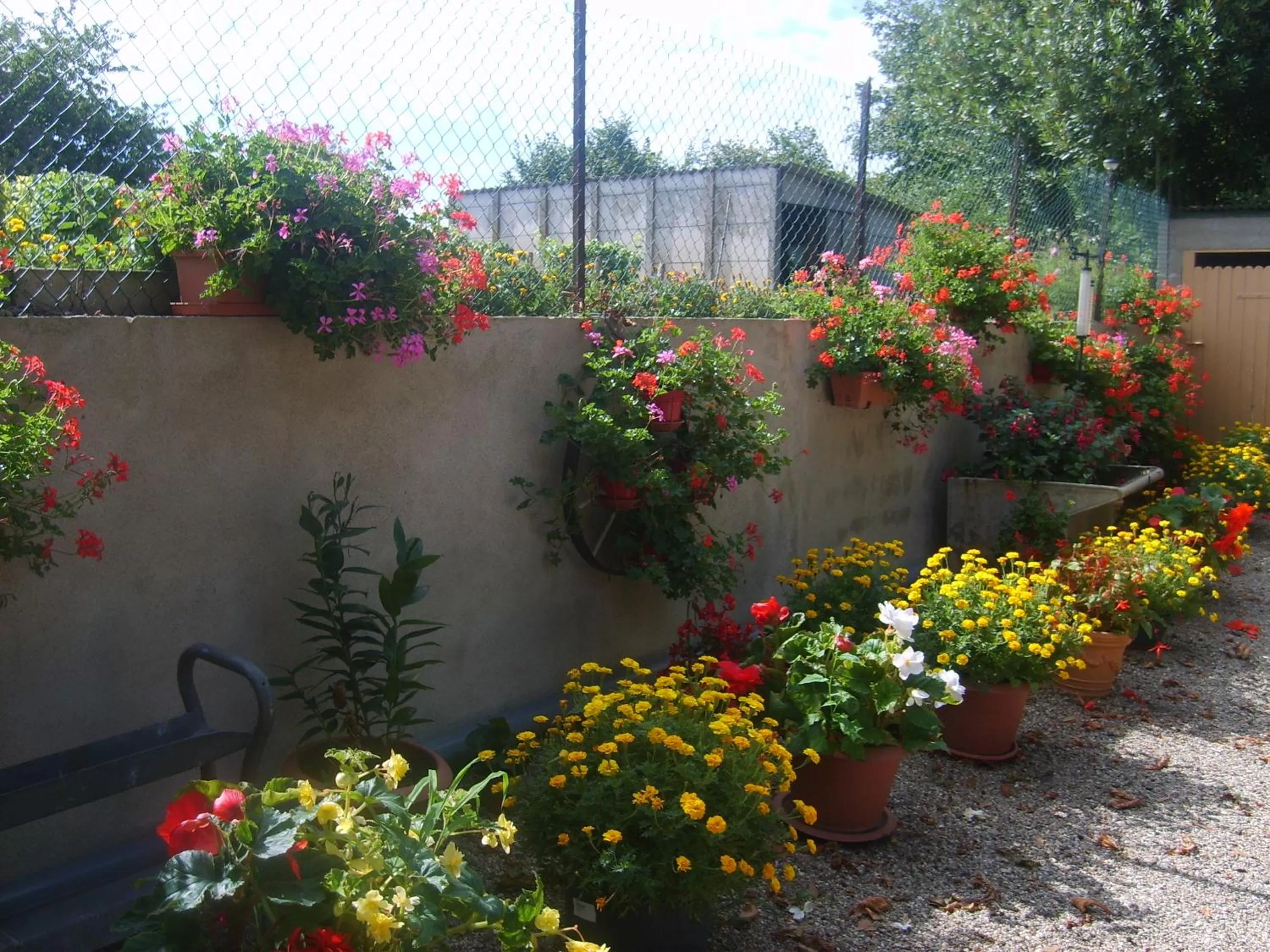 Garden view in Armalou