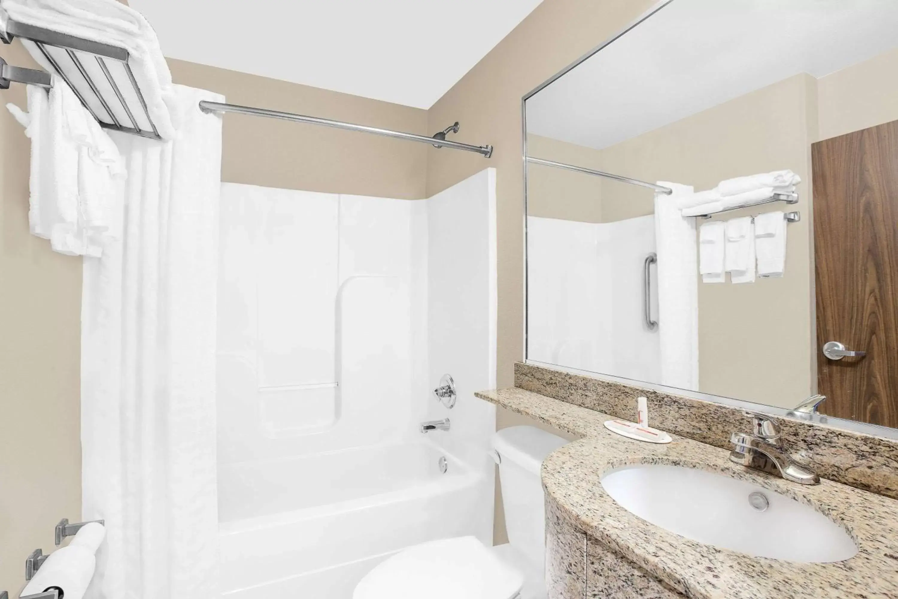 Bathroom in Microtel Inn & Suites By Wyndham Conway