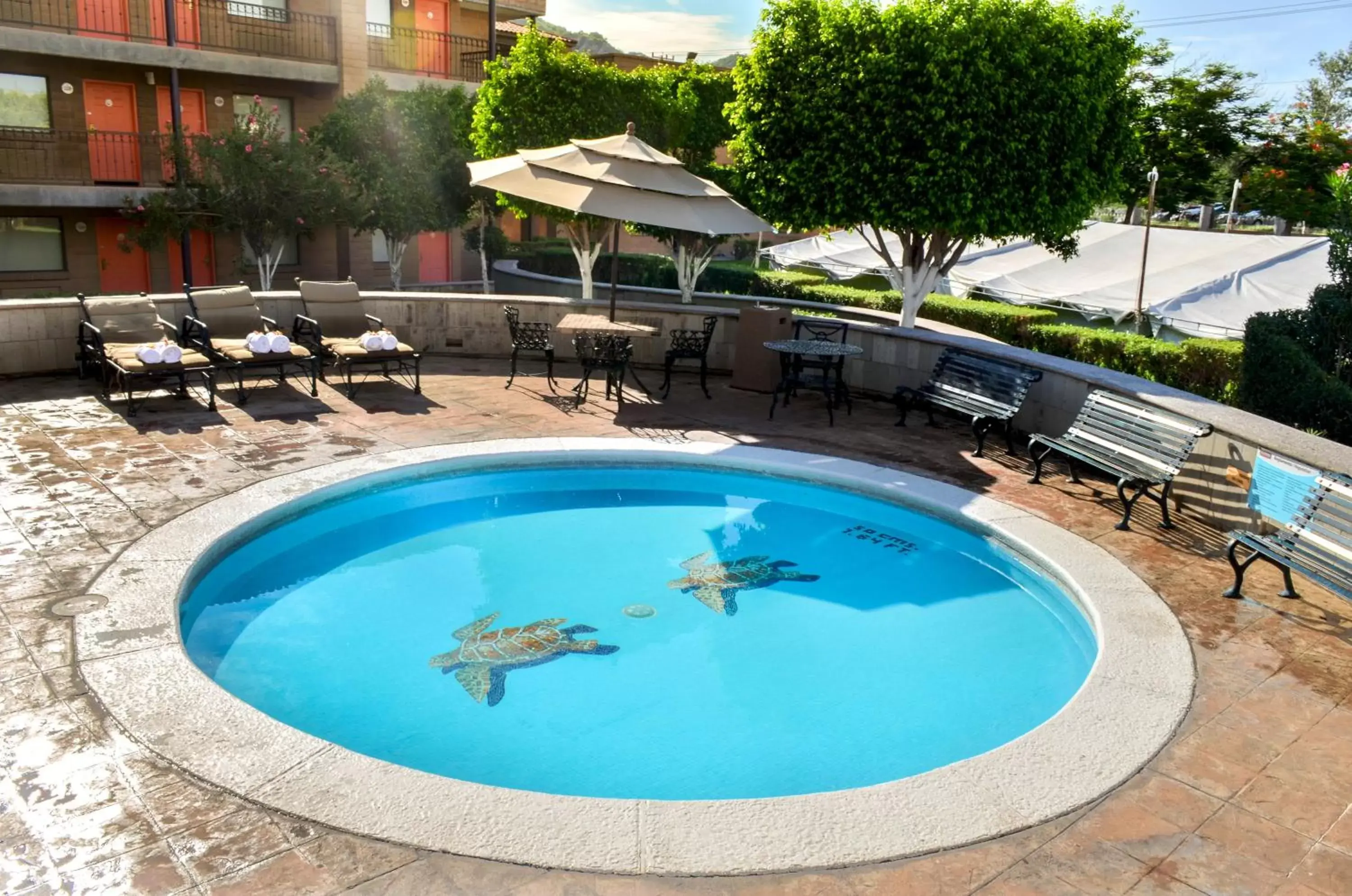 Swimming pool in Hotel Colonial Hermosillo Swimming pool in Hotel Colonial Hermosillo