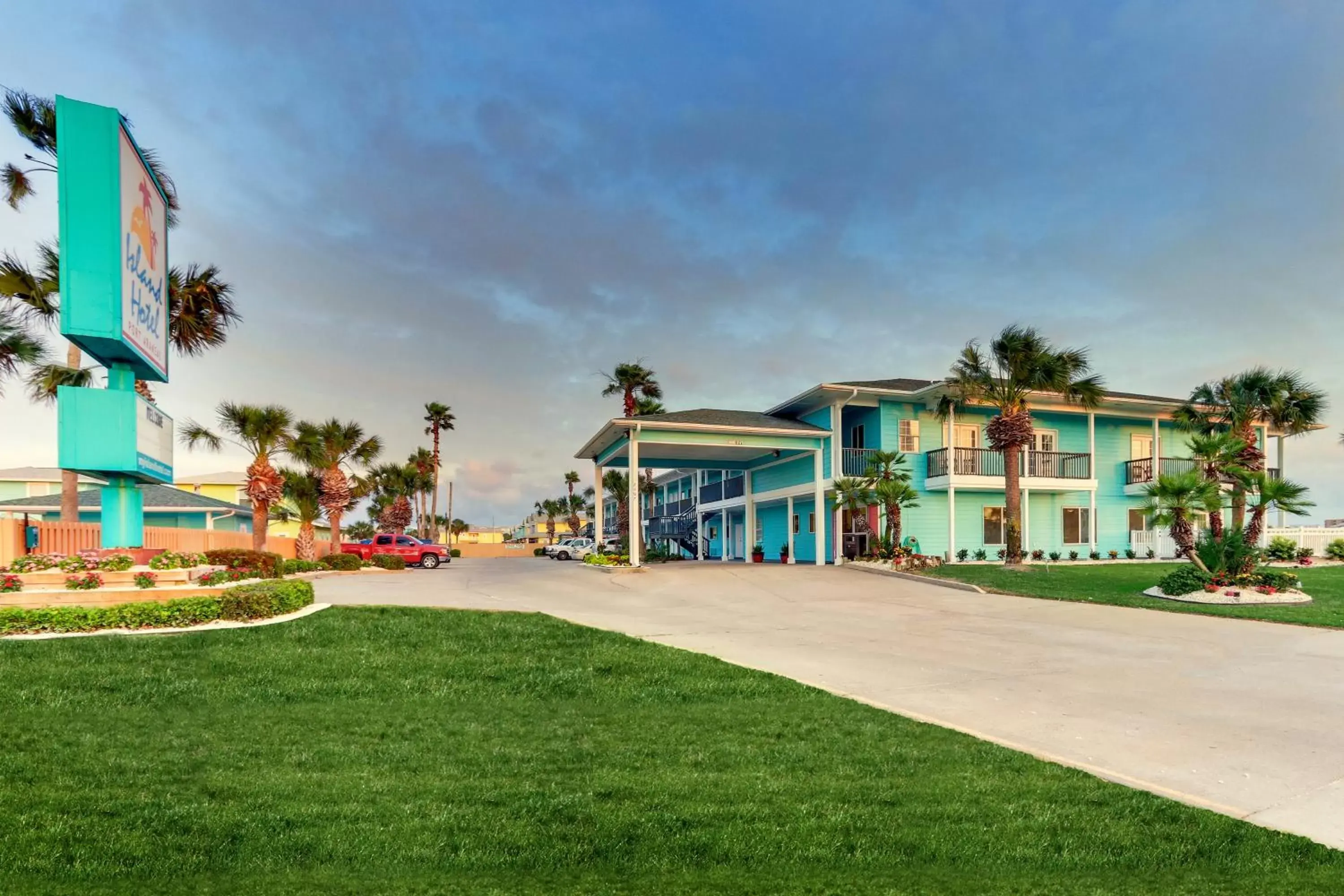 Property Building in Island Hotel Port Aransas