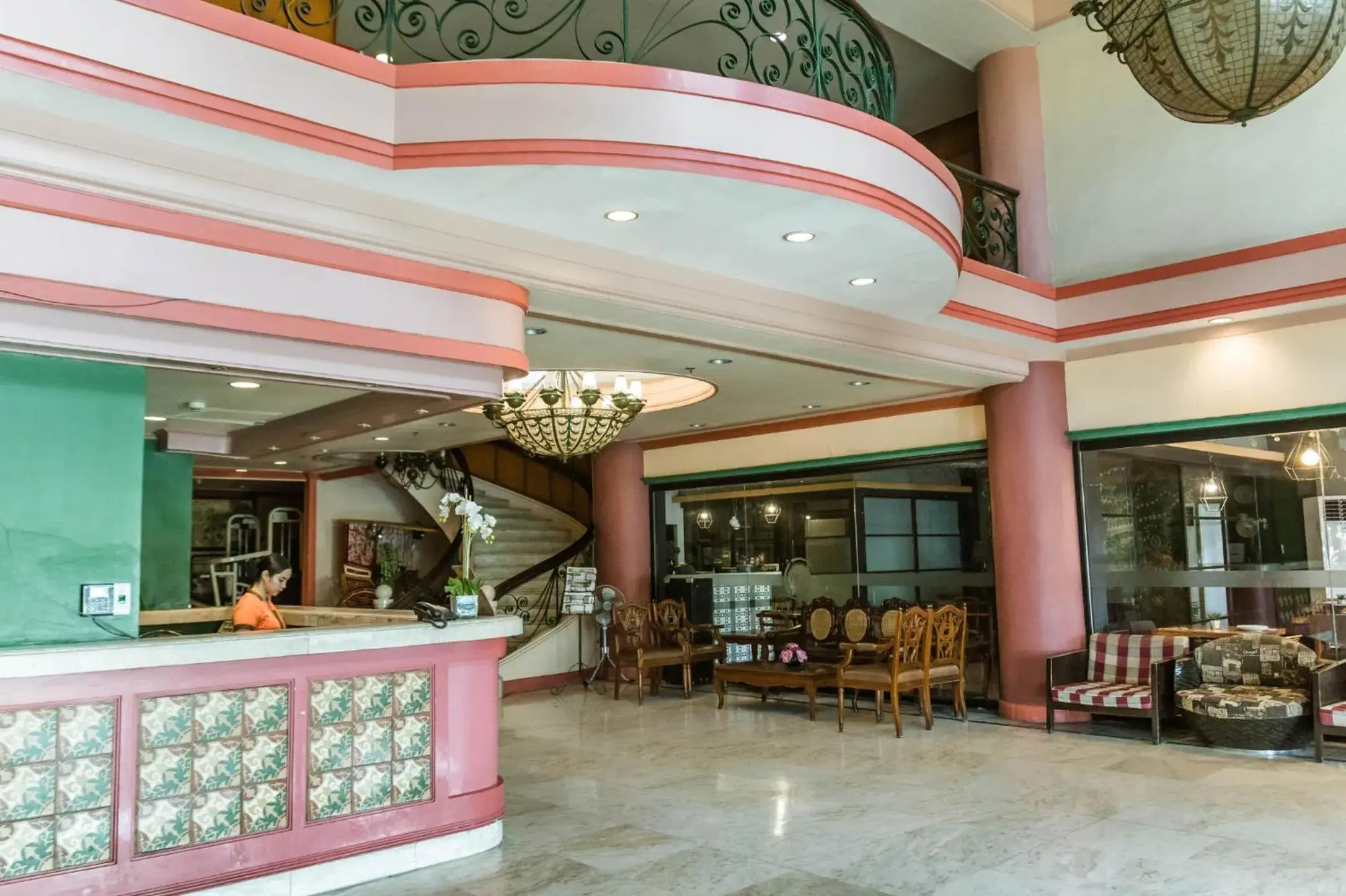 Lobby/Reception in La Fiesta Hotel