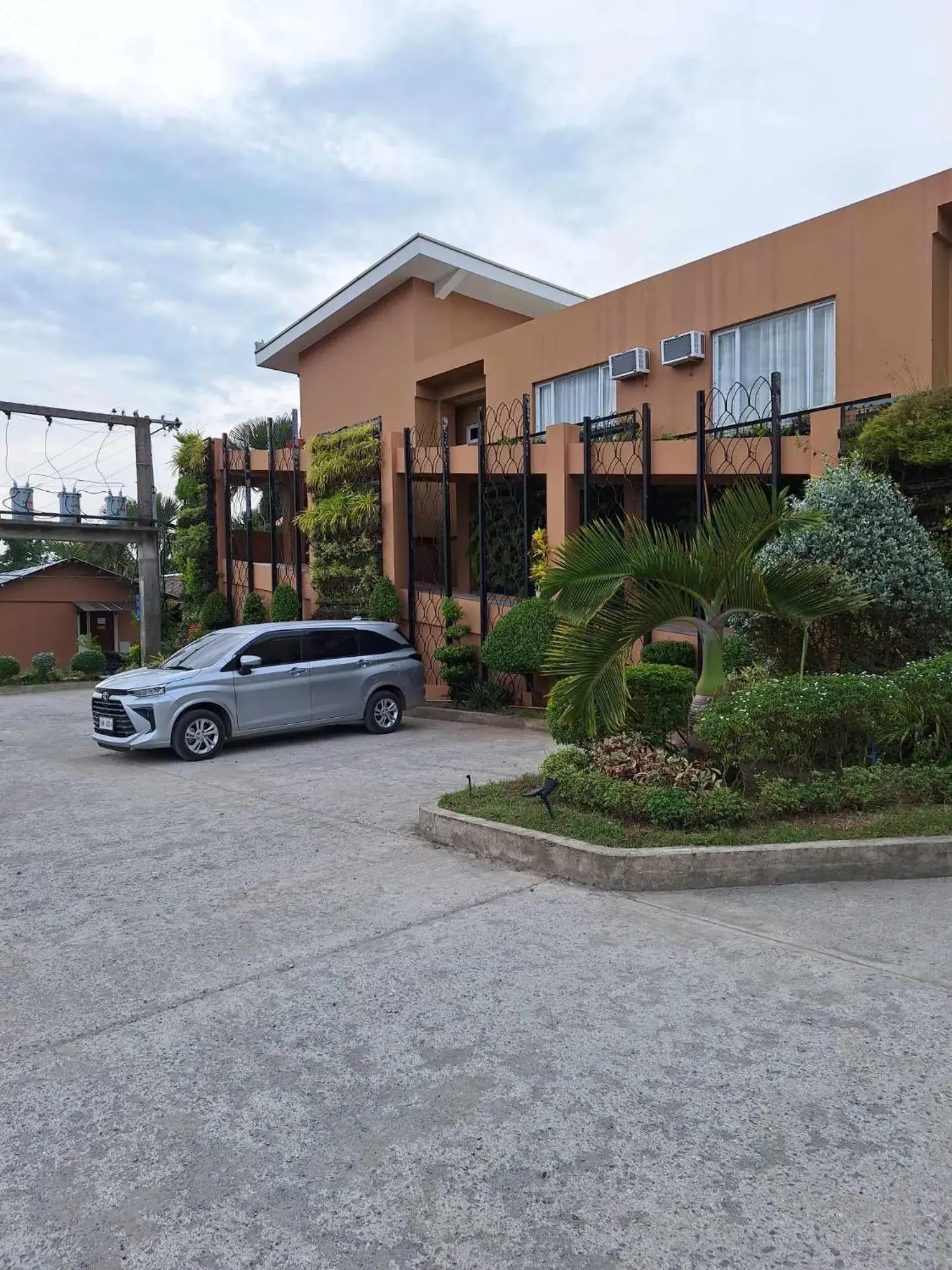 Parking, Property Building in Alunsina Hotel and Spa