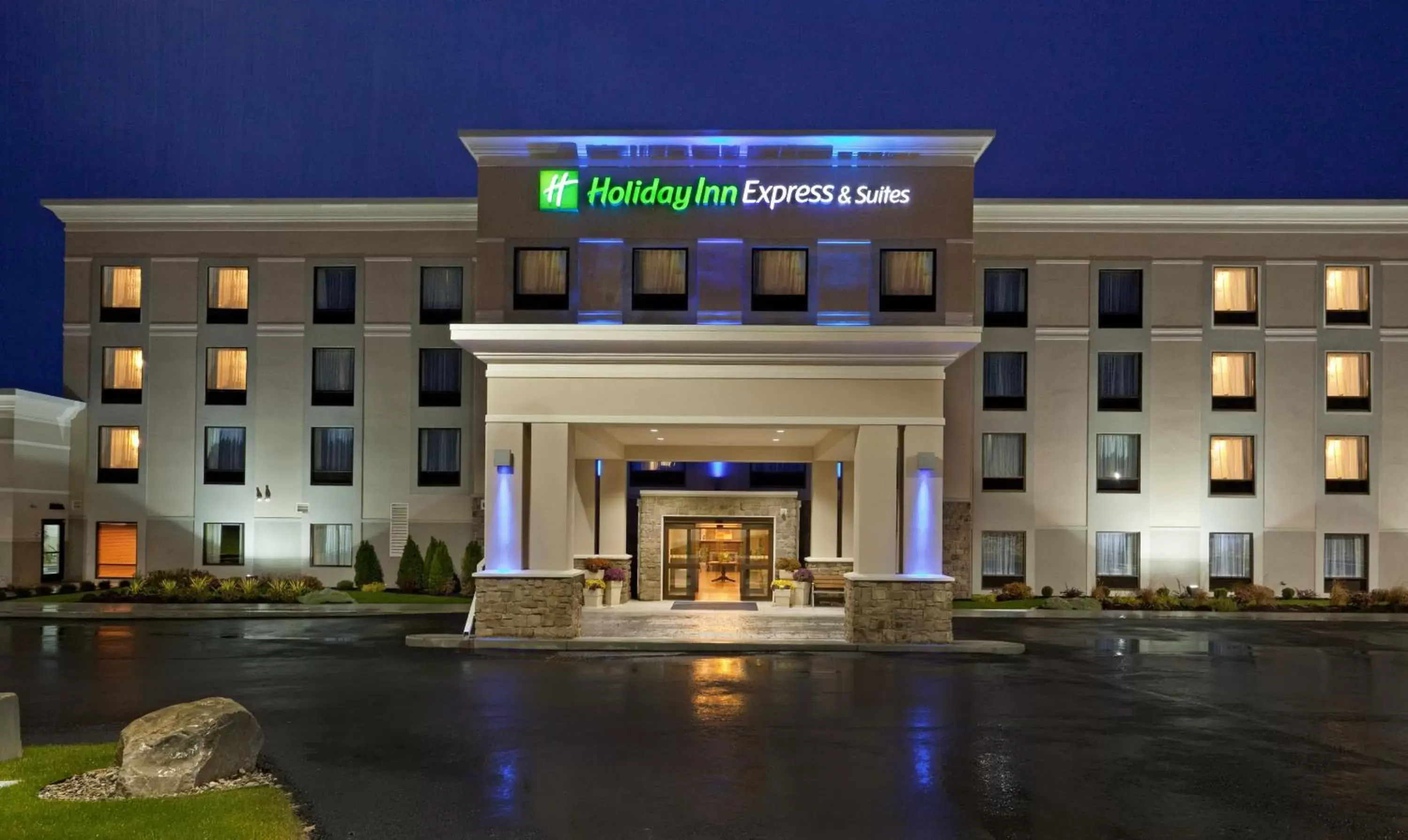 Property building in Holiday Inn Express & Suites Malone, an IHG Hotel