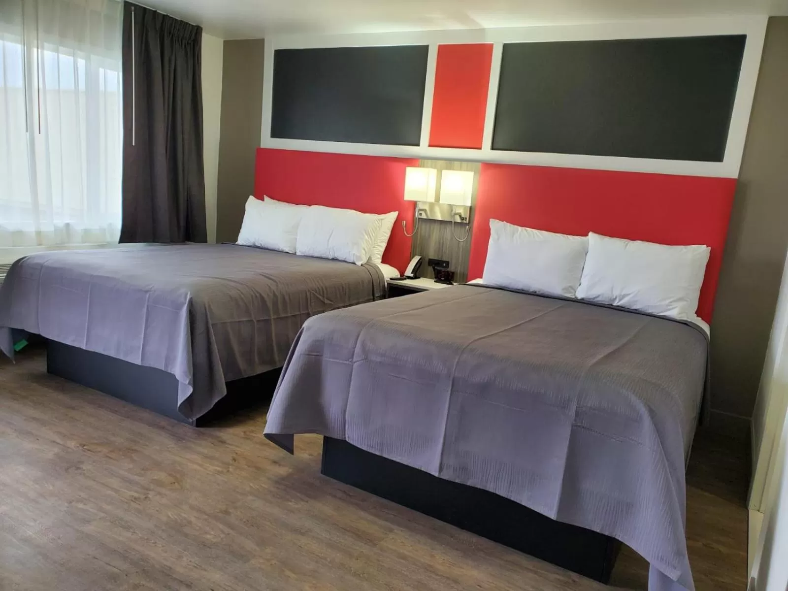 Bed in Money Saver Motel