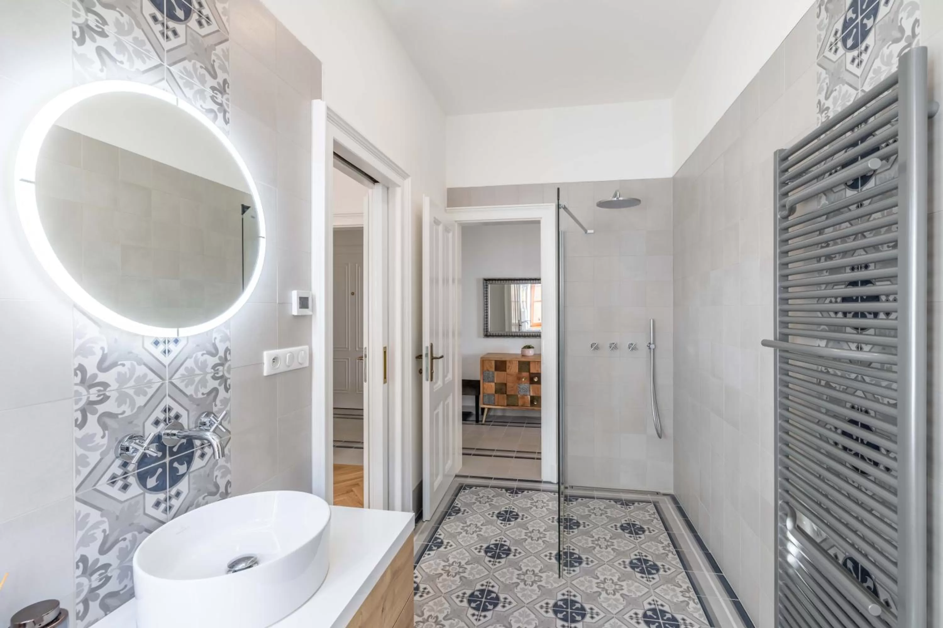 Bathroom in Apartmány Marienhof