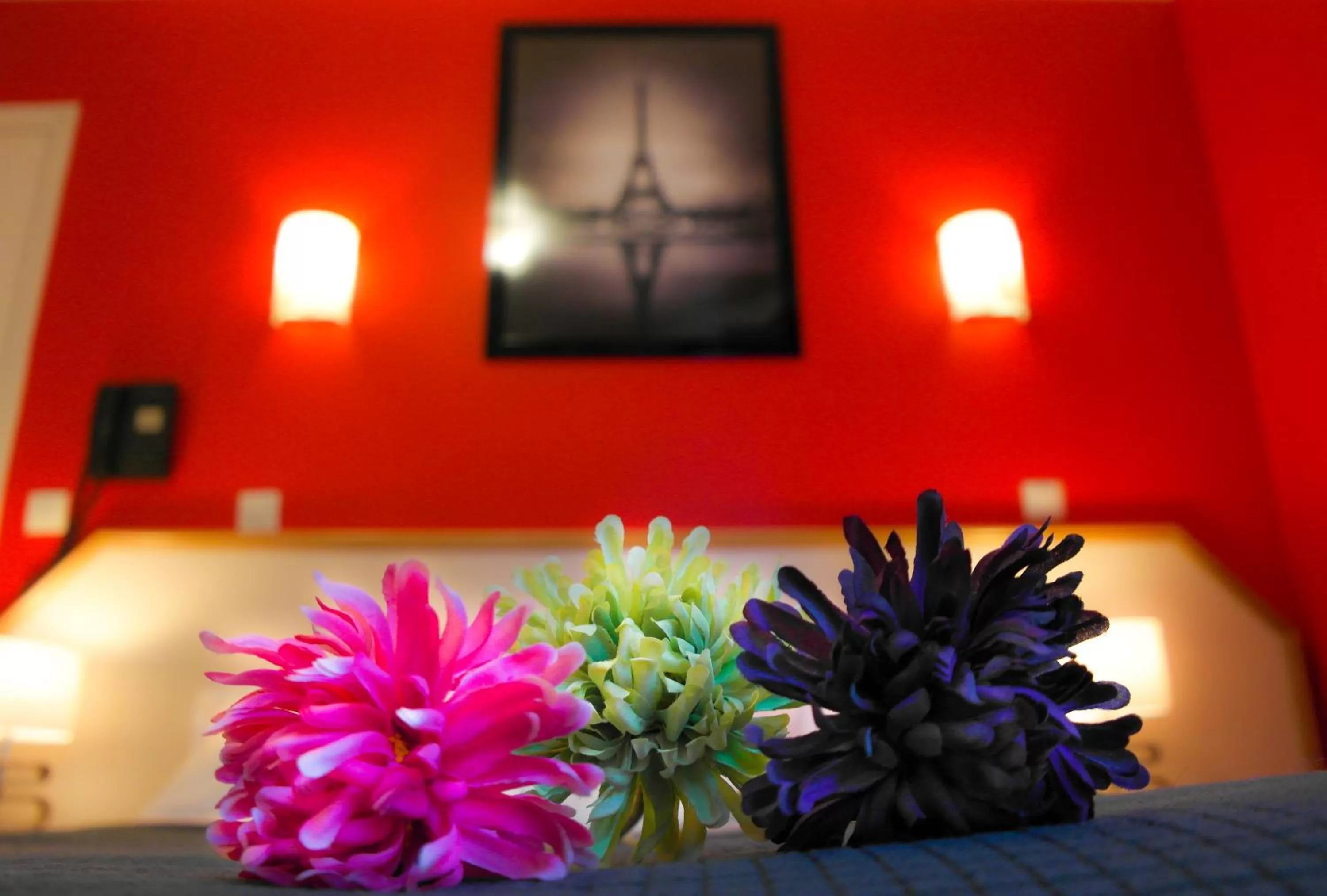 Bedroom in Hotel Audran