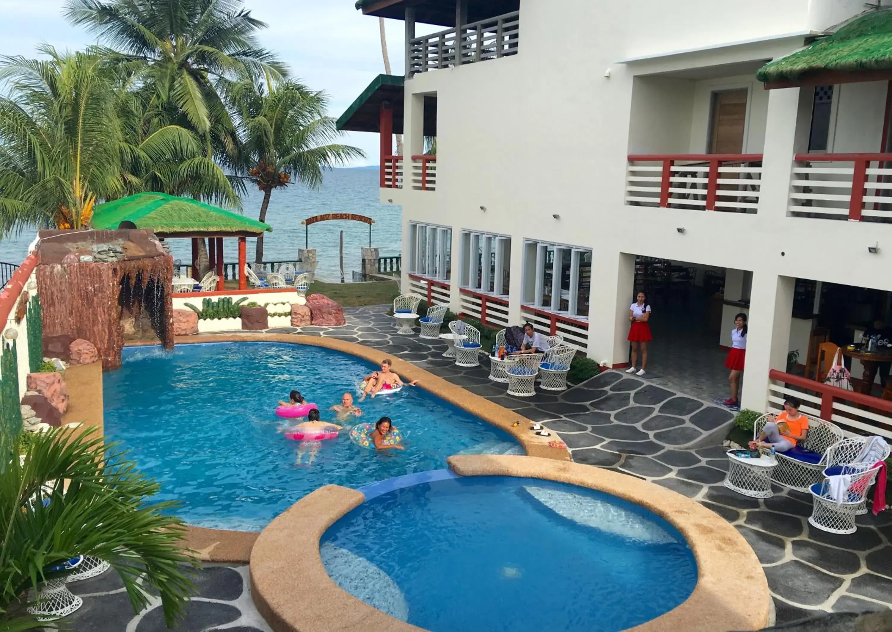 Pool view, Swimming Pool in Badladz Beach and Dive Resort