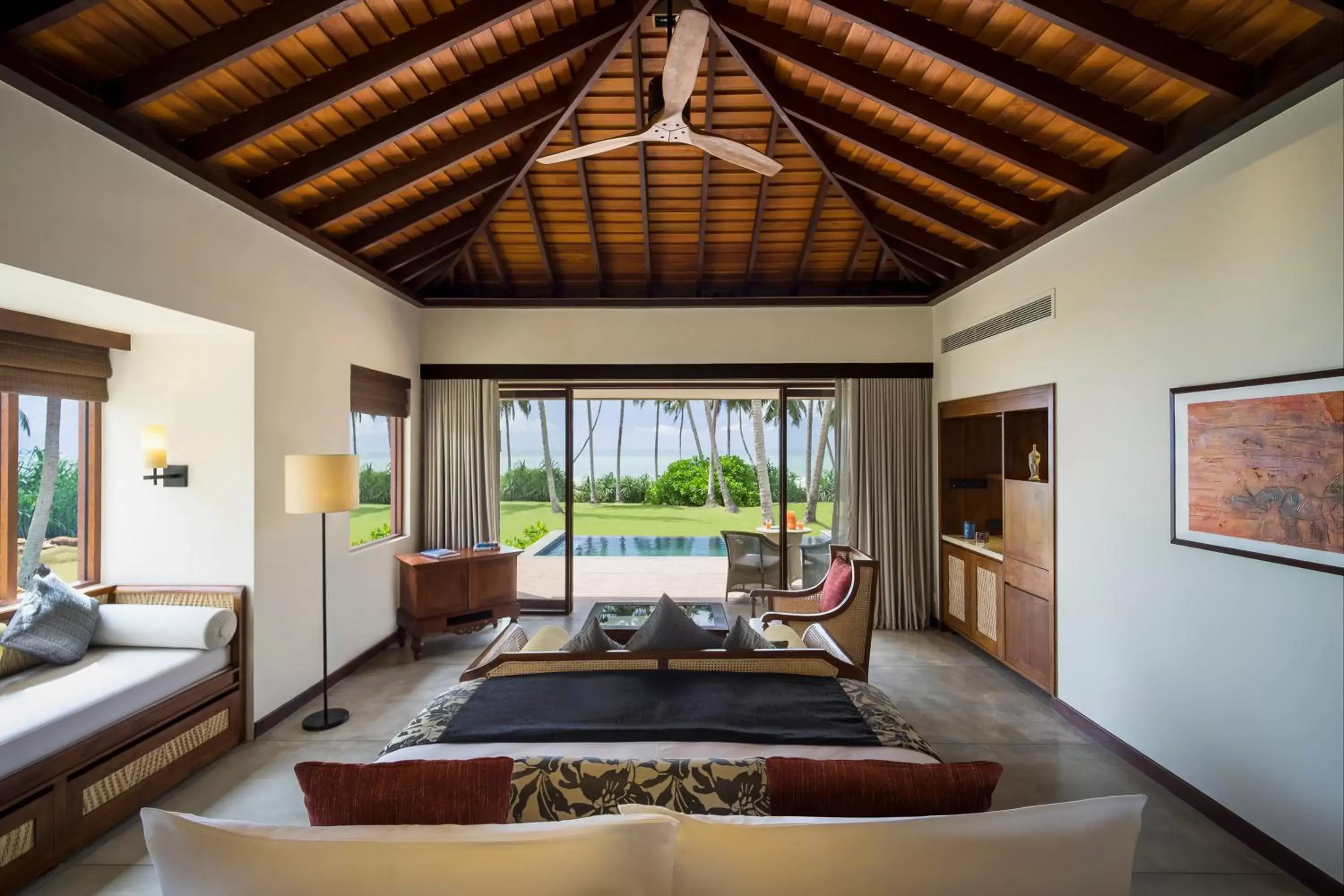 Beach View Villa with Private Pool in Anantara Peace Haven Tangalle Resort