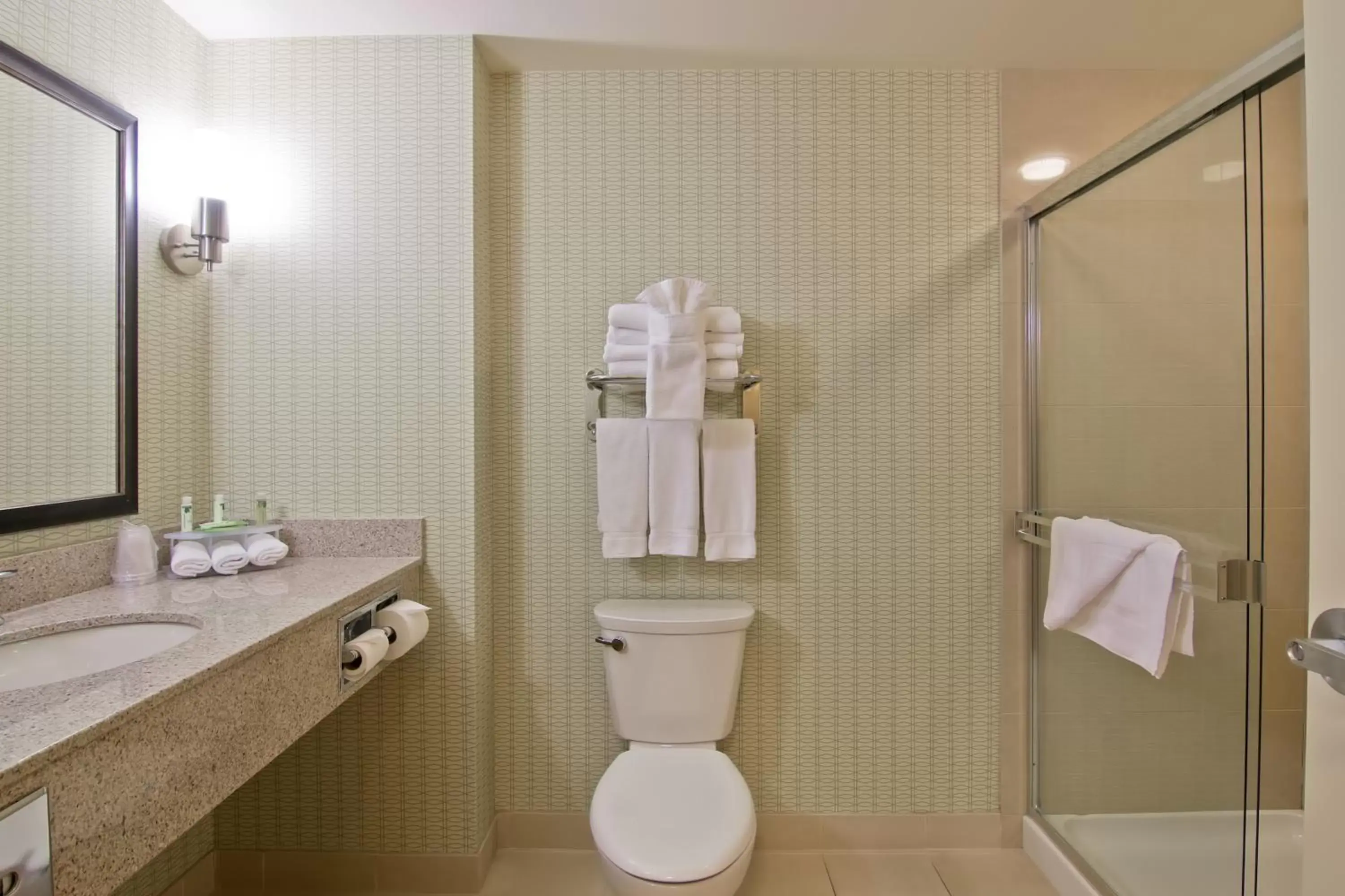 Photo of the whole room, Bathroom in Holiday Inn Express Fort Saskatchewan, an IHG Hotel
