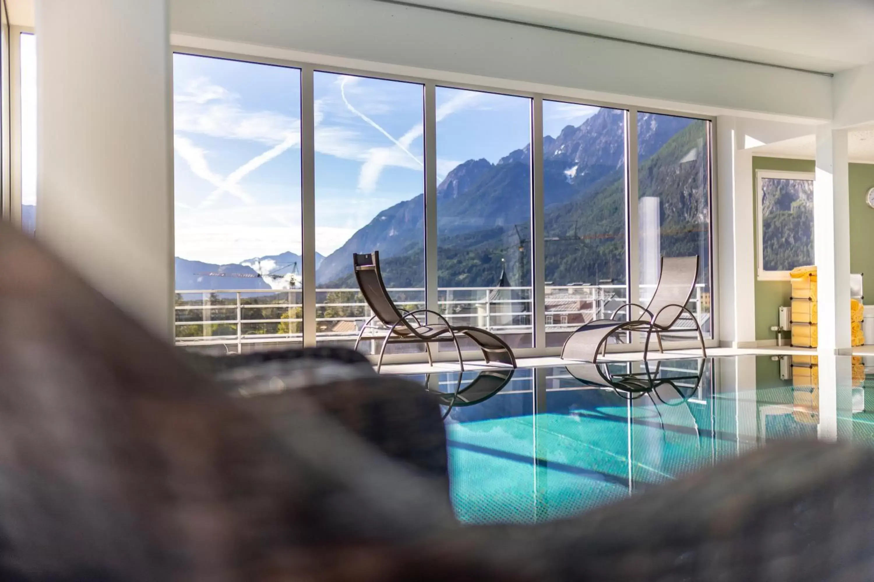 Swimming Pool in Vergeiner's Hotel Traube
